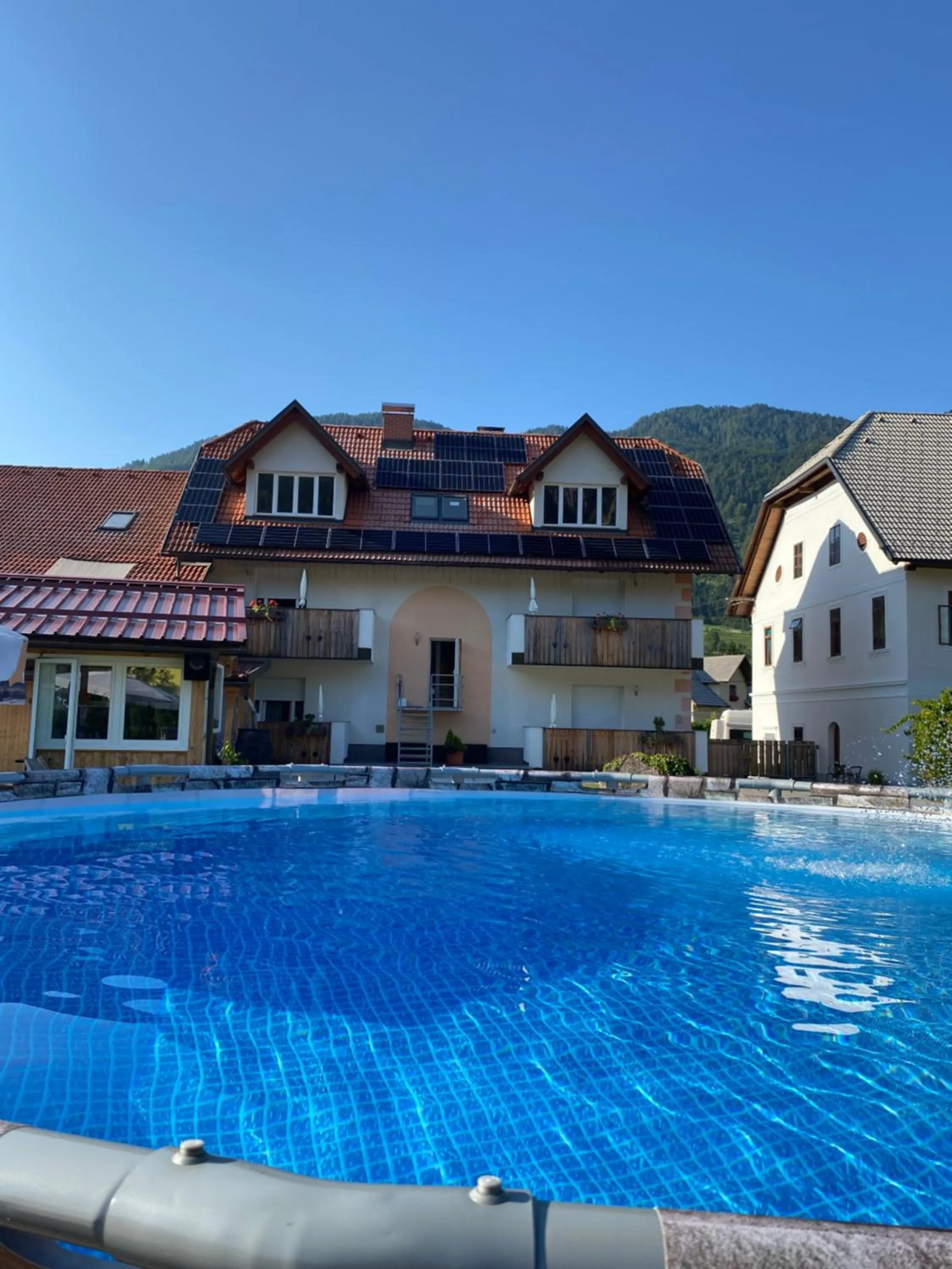 Garden in Aparthotel Pr' Jakapč'