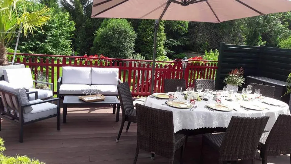 Patio in La CRAPOUNETTE