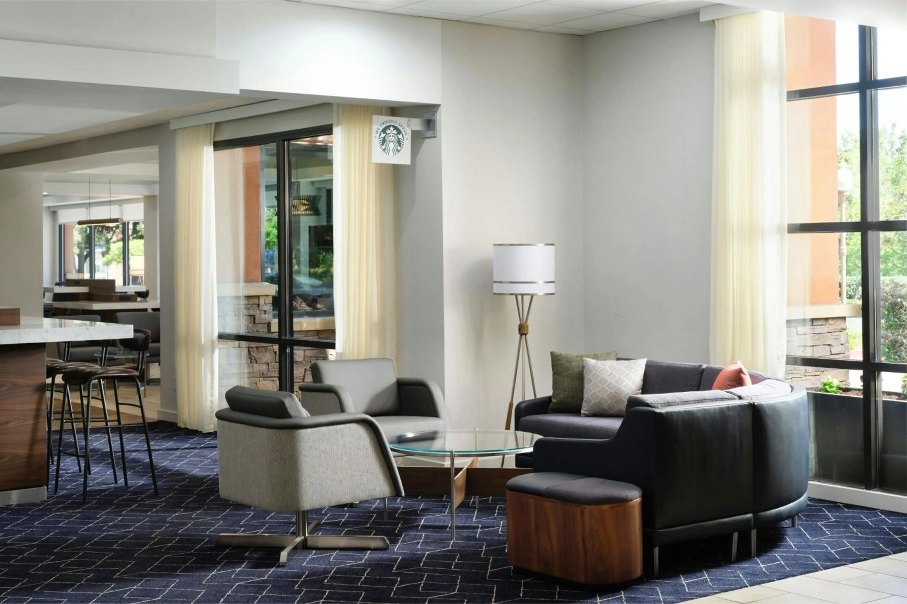 Lobby or reception in Courtyard by Marriott Santa Rosa