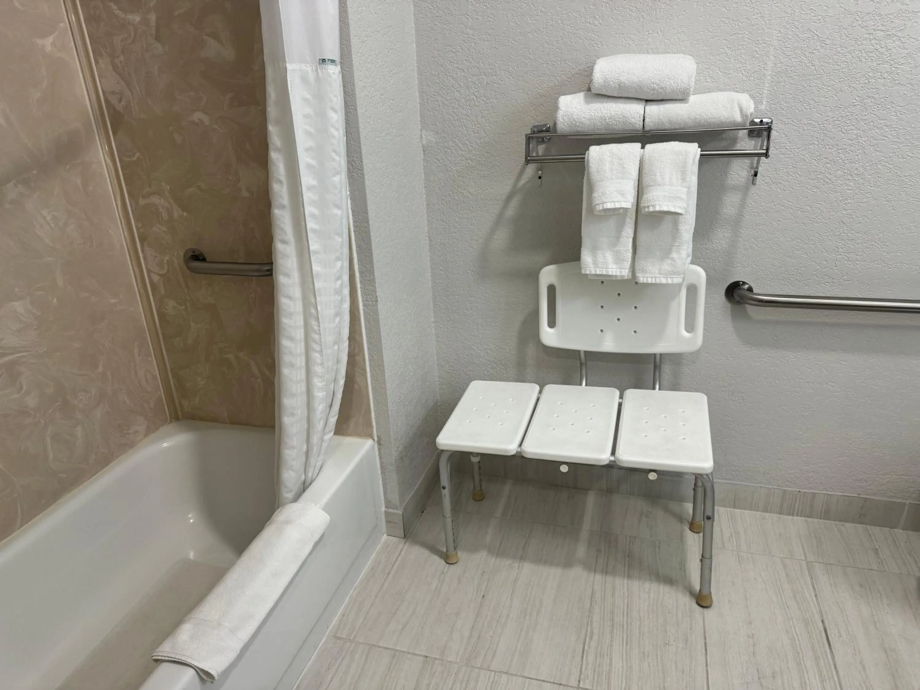 Shower in Wingate by Wyndham Sioux City