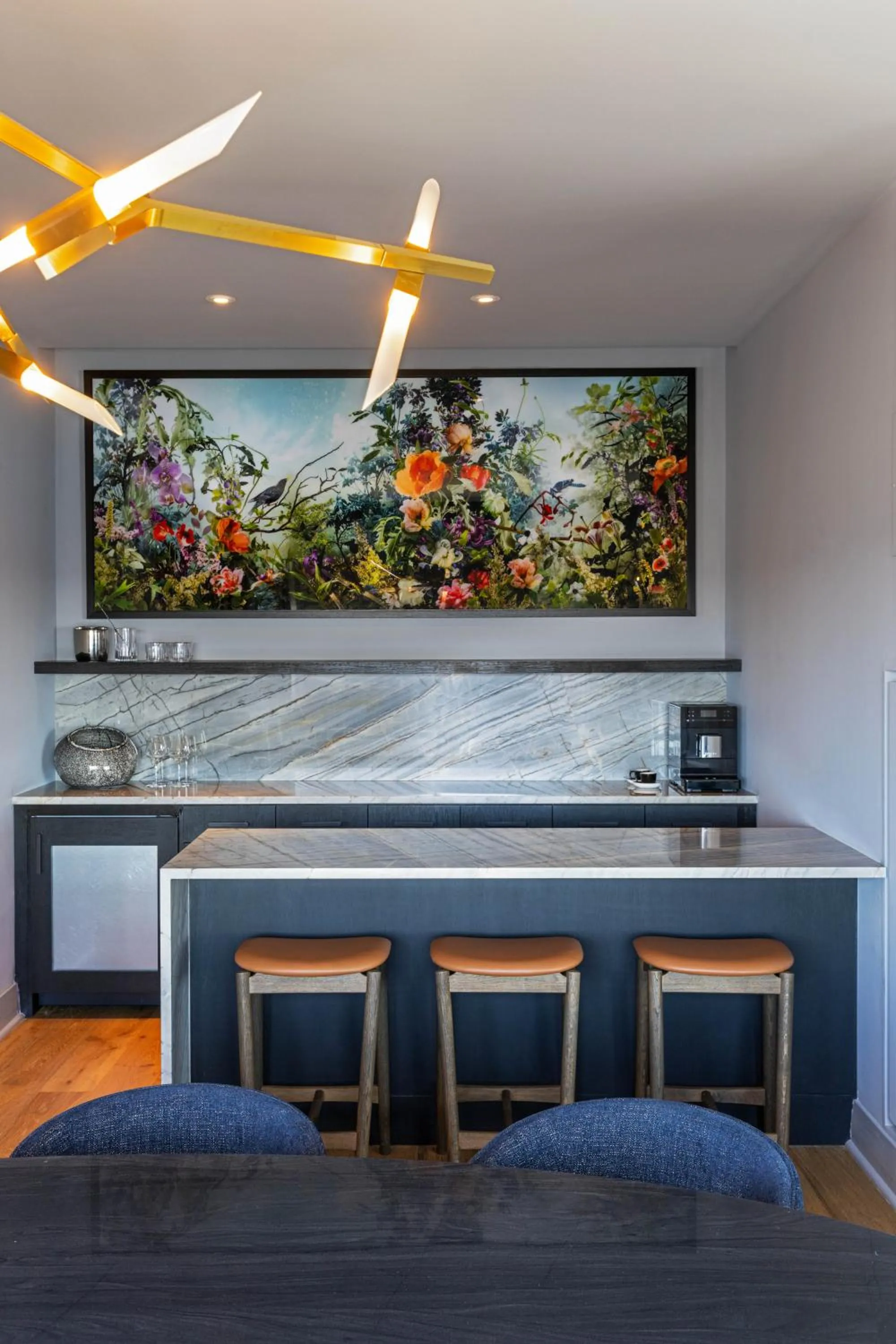 Seating area in W Austin