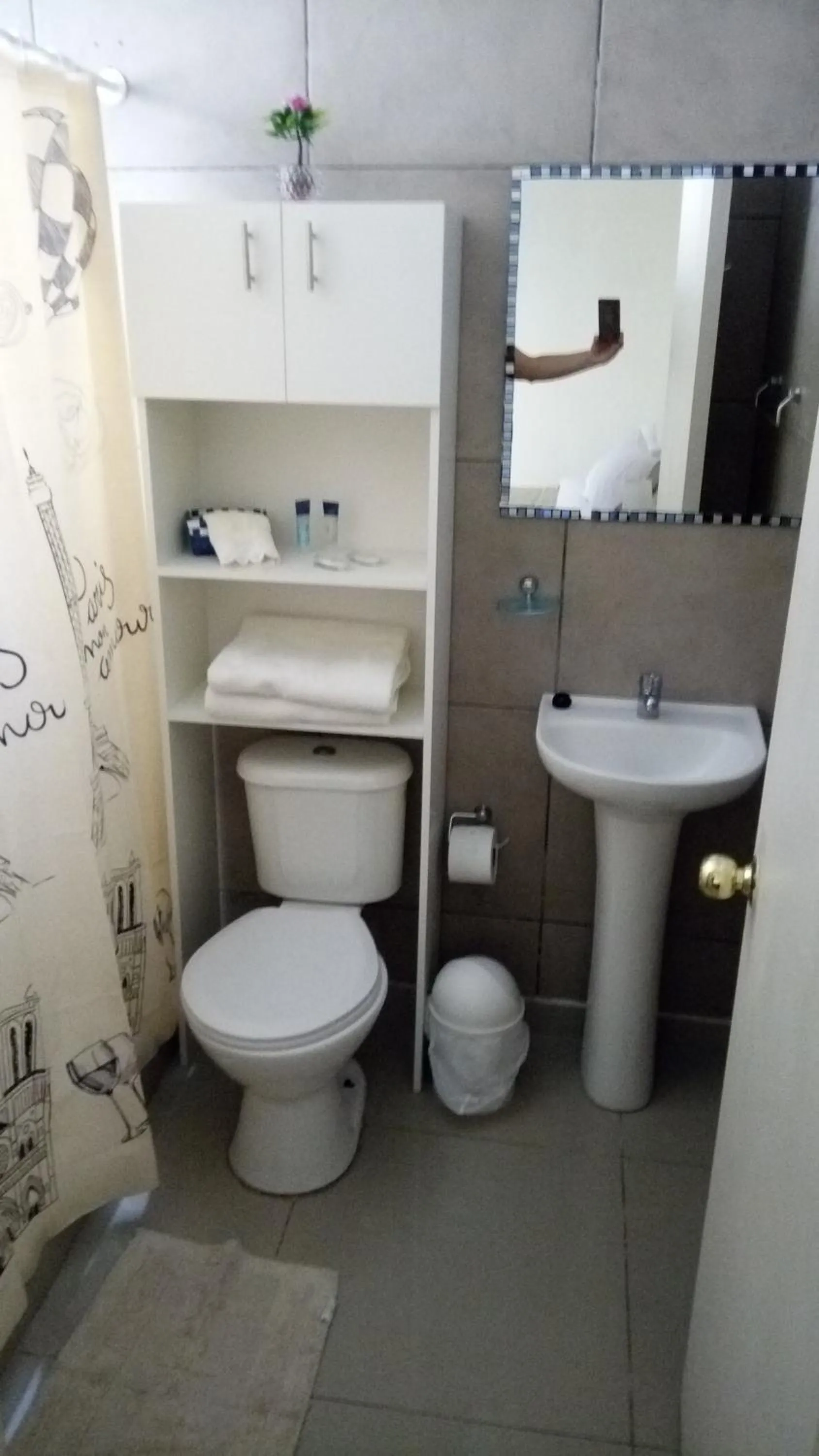 Bathroom in Hostal Los Castaños
