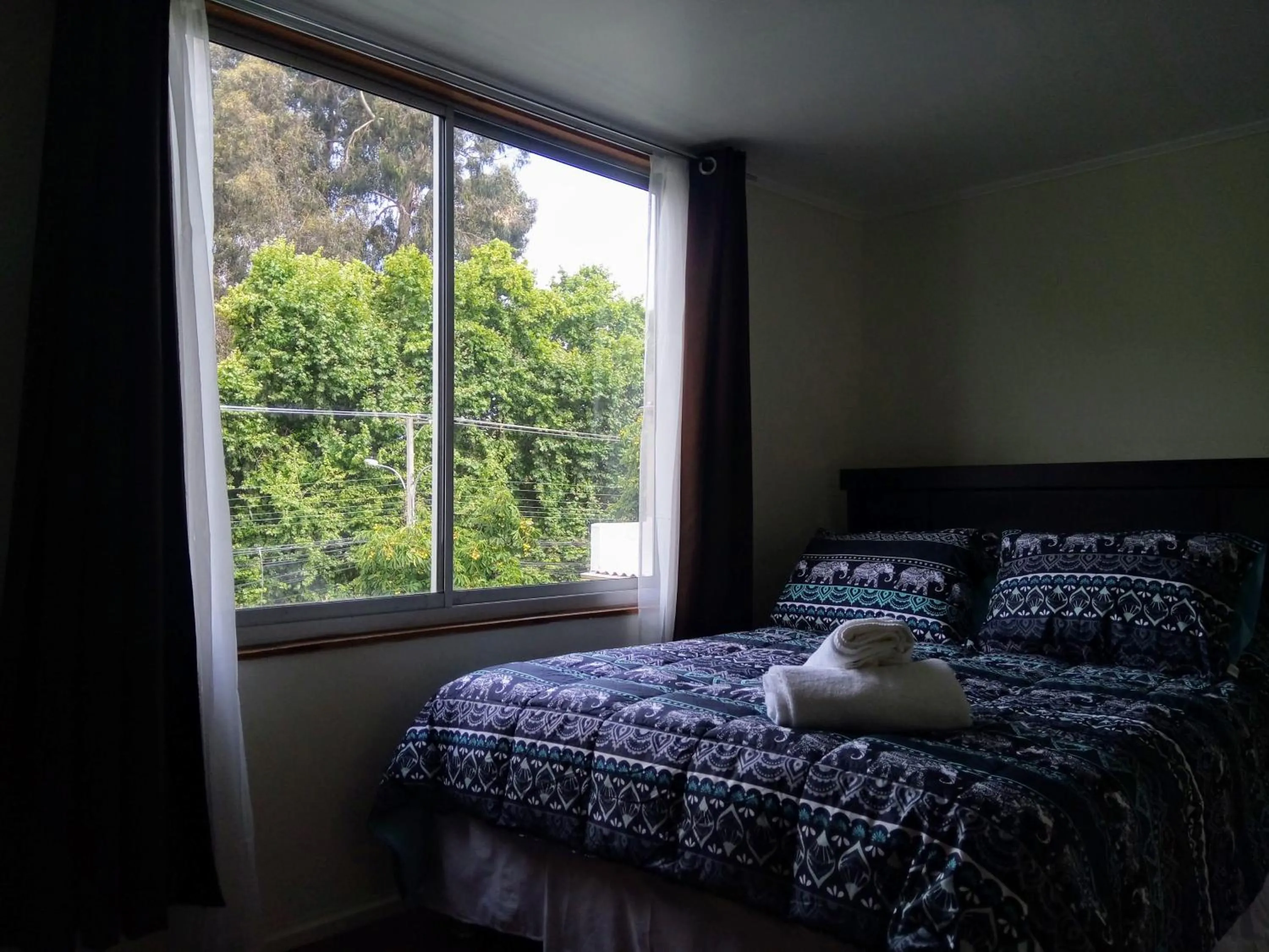 Bed in Hostal Los Castaños