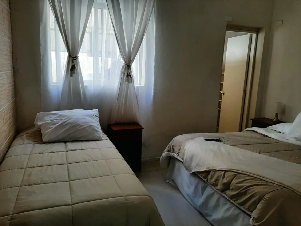 Bed in Hostal Los Castaños