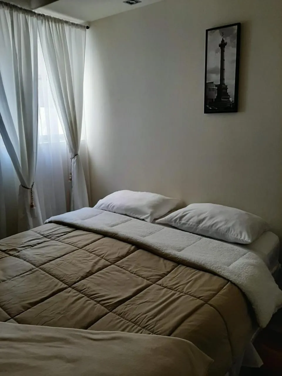 Bed in Hostal Los Castaños