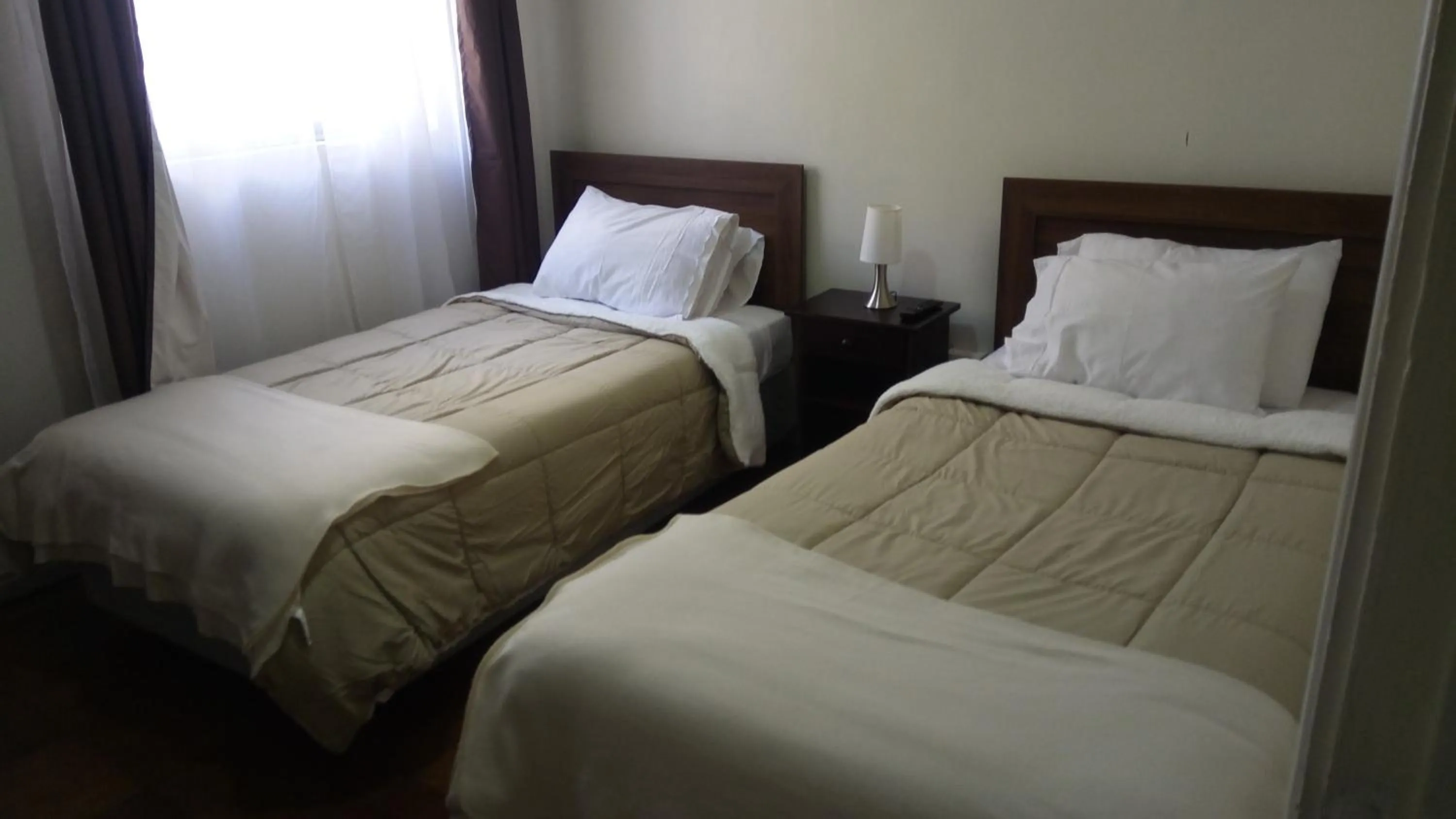 Bed in Hostal Los Castaños