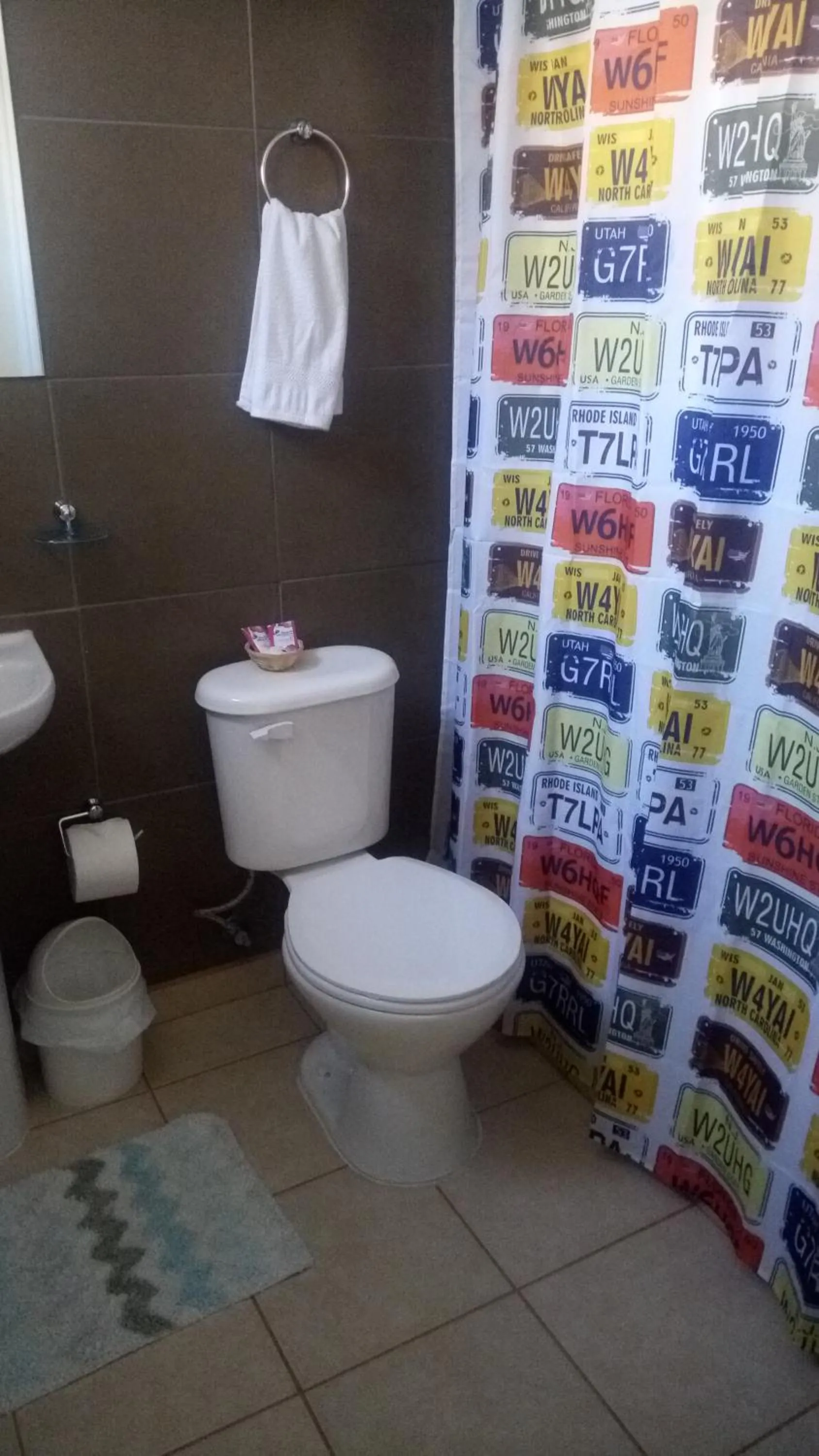 Bathroom in Hostal Los Castaños