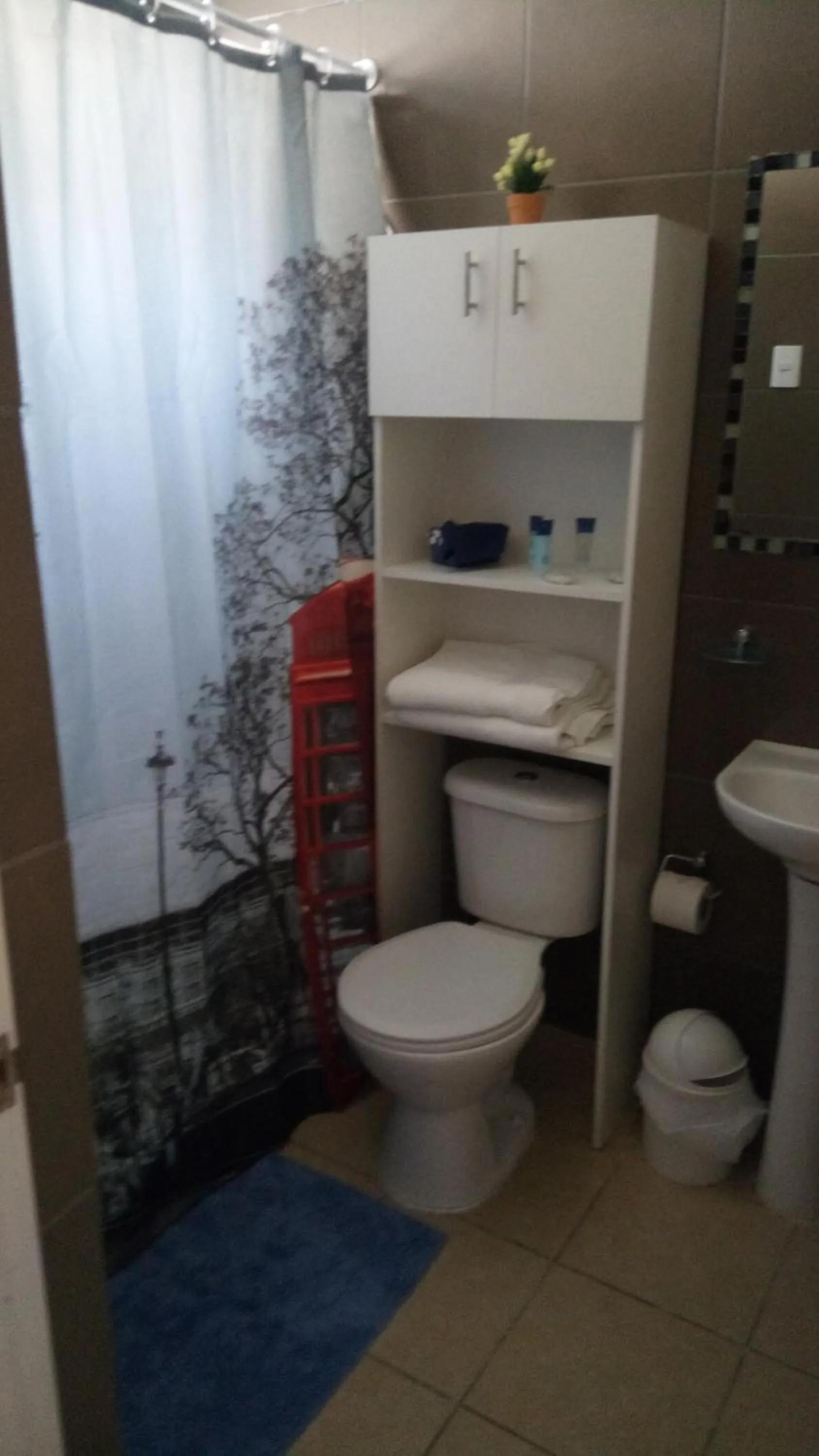 Bathroom in Hostal Los Castaños