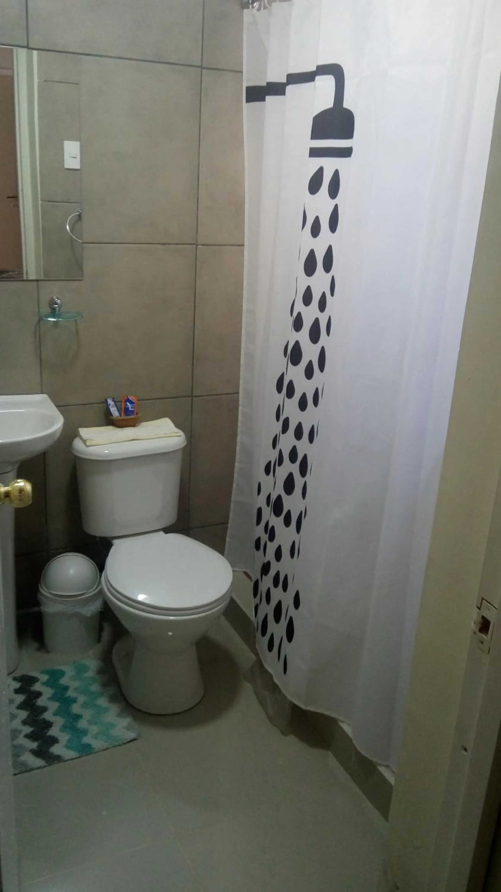 Bathroom in Hostal Los Castaños