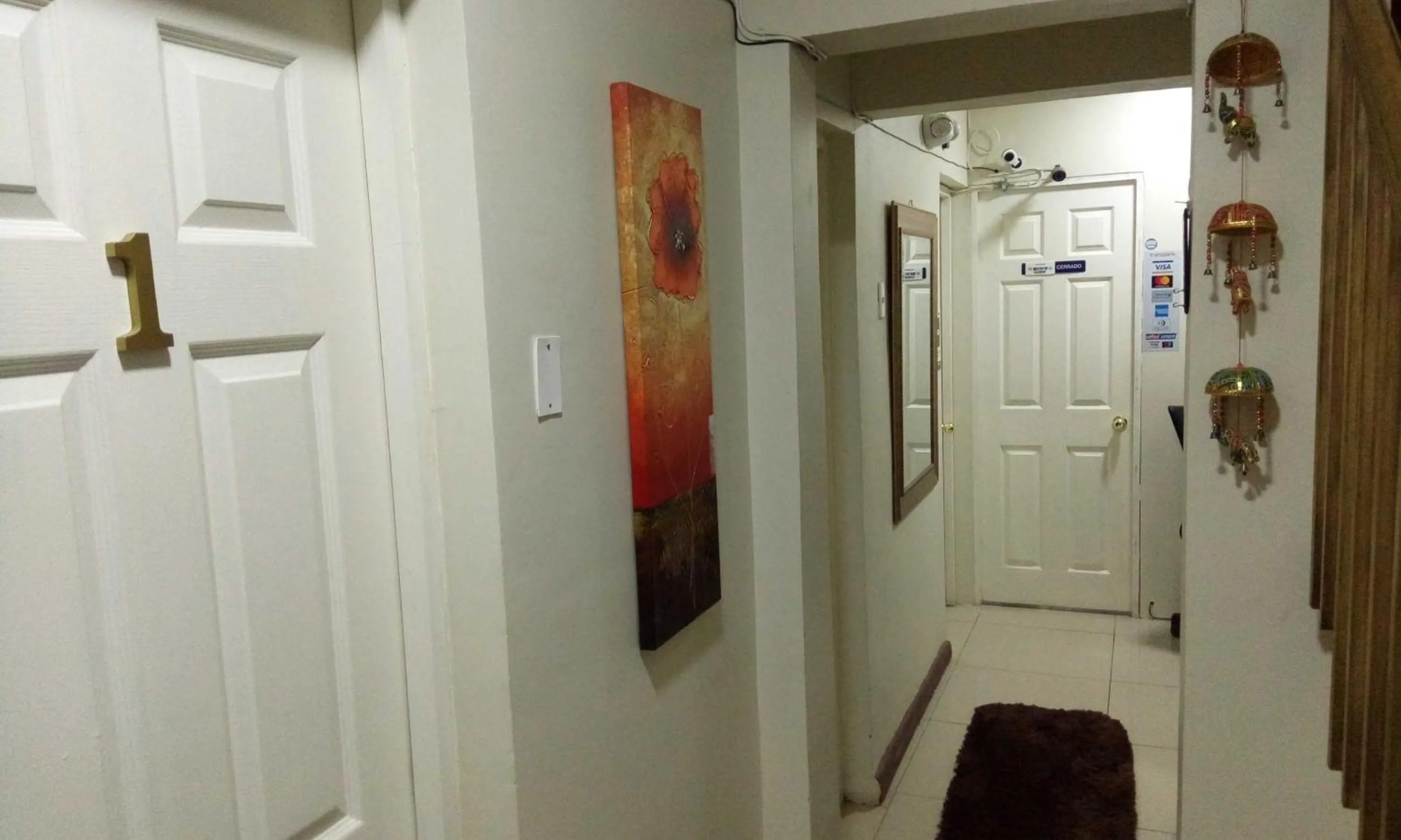 Lobby or reception in Hostal Los Castaños