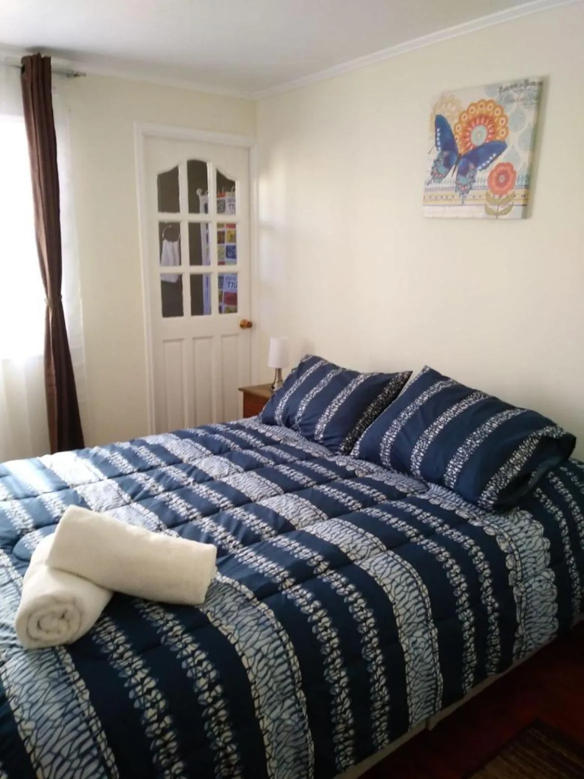 Bed in Hostal Los Castaños