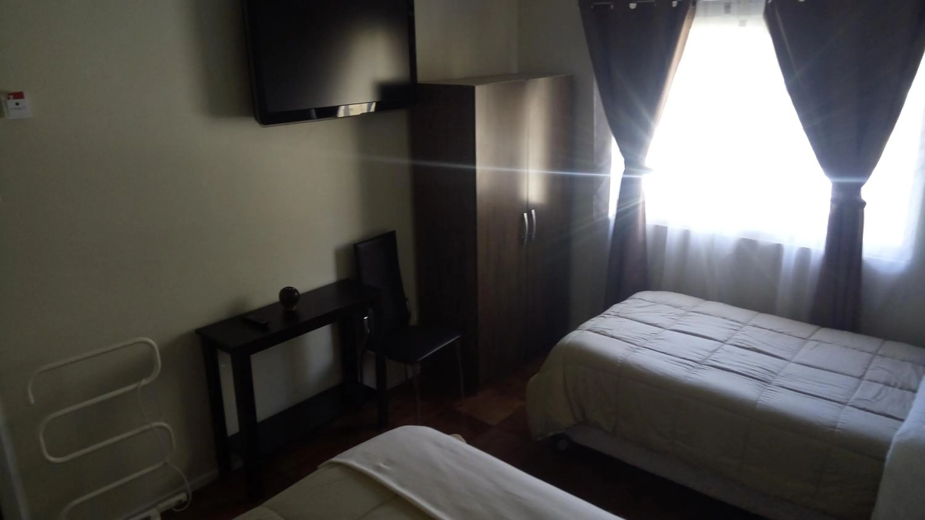 Bed in Hostal Los Castaños