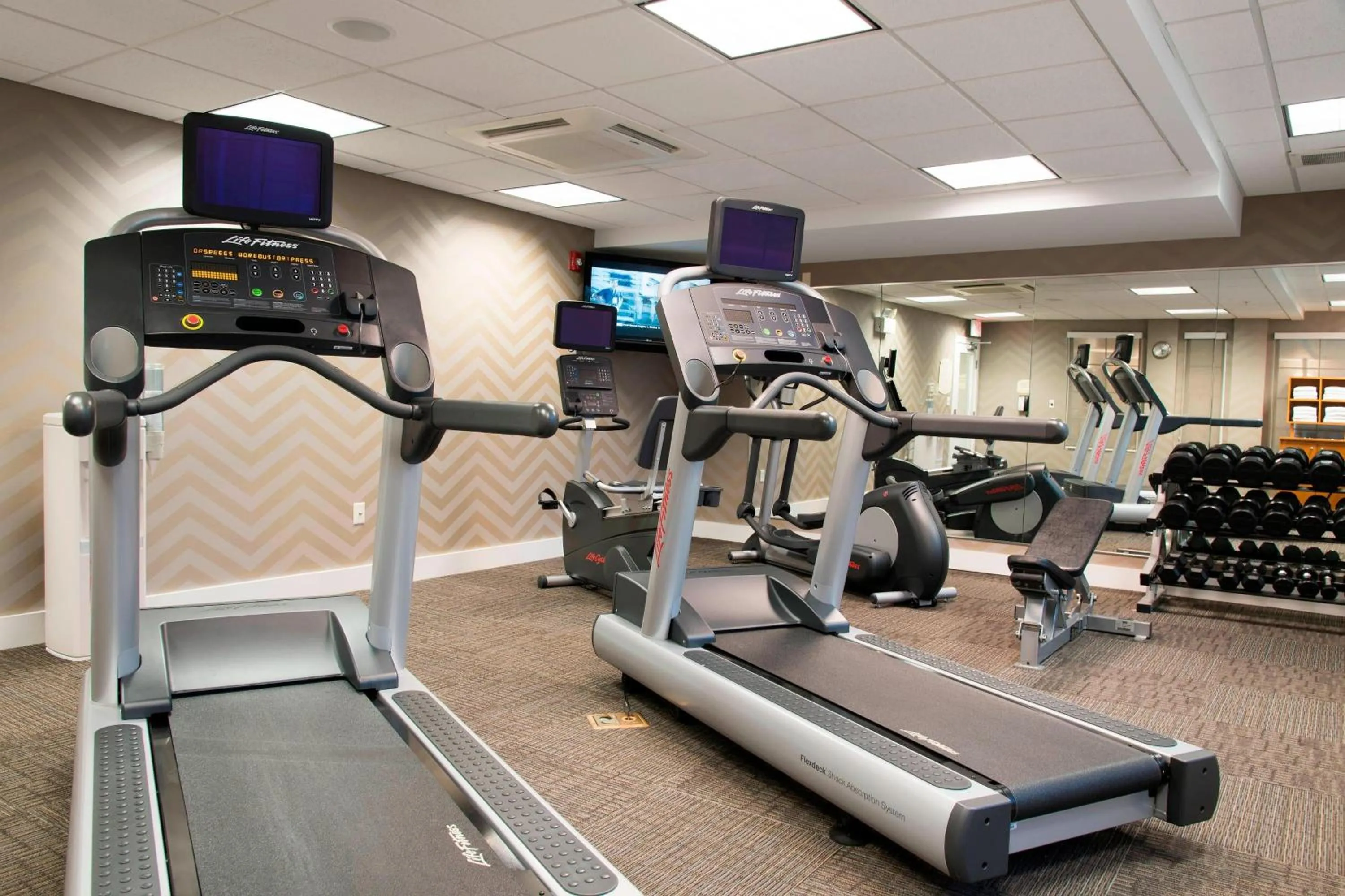 Fitness centre/facilities in Residence Inn Toledo Maumee
