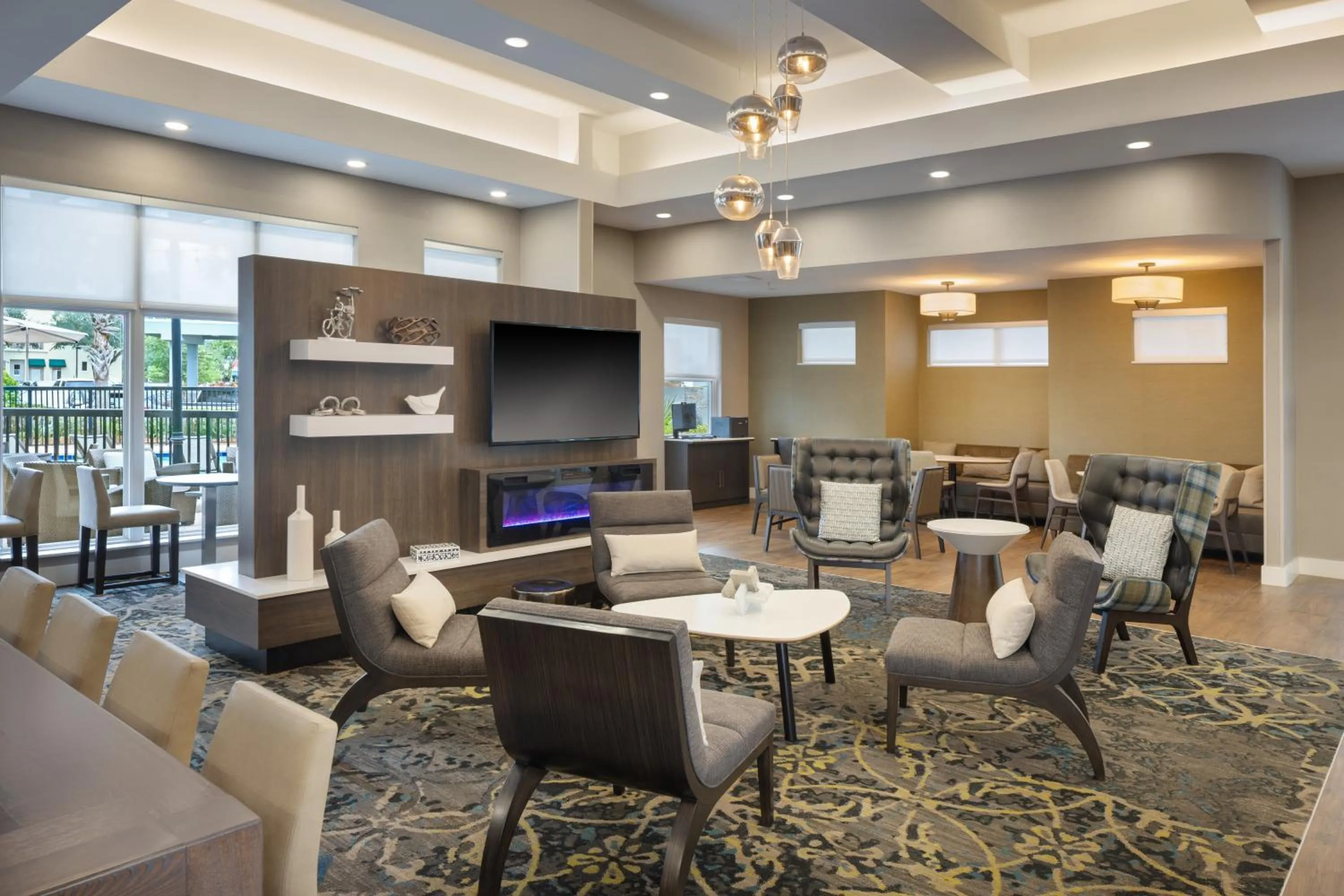 Property building in Residence Inn Tampa Suncoast Parkway at NorthPointe Village