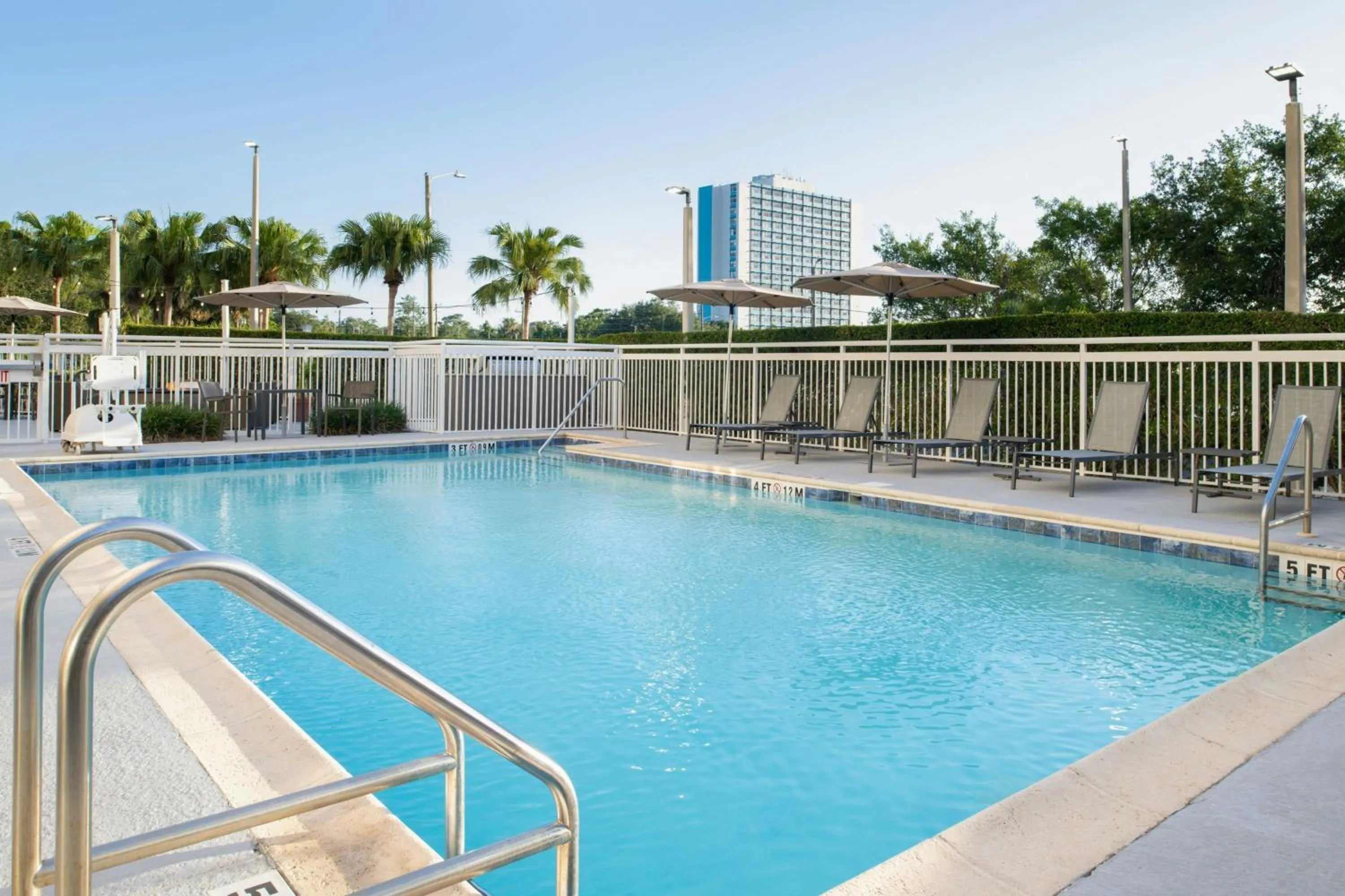 Swimming pool in Residence Inn by Marriot Clearwater Downtown