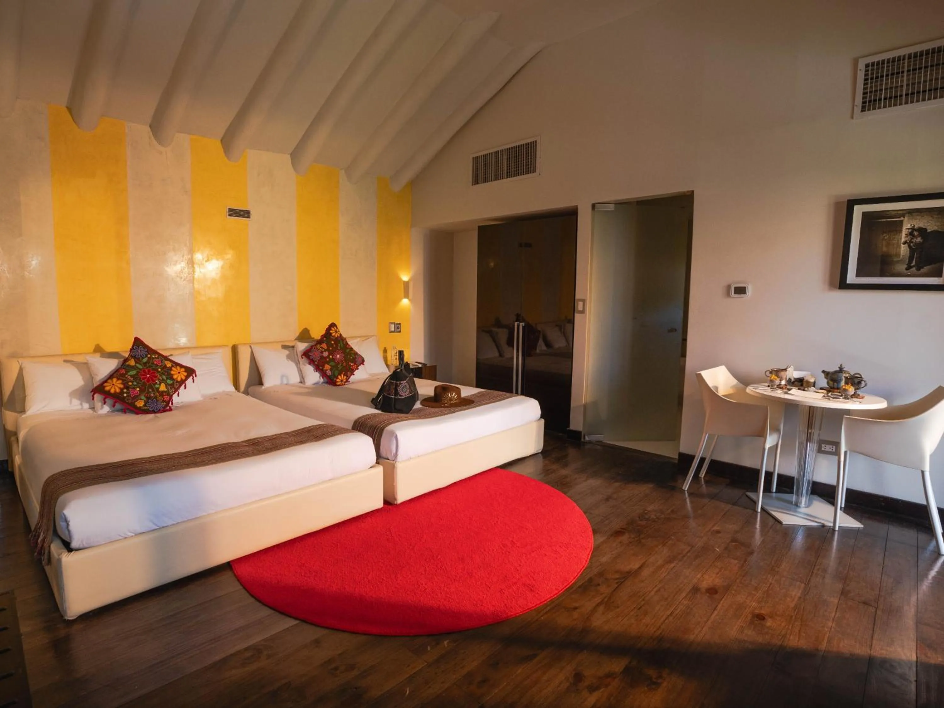 Bed in Casa Cartagena Boutique Hotel & Spa