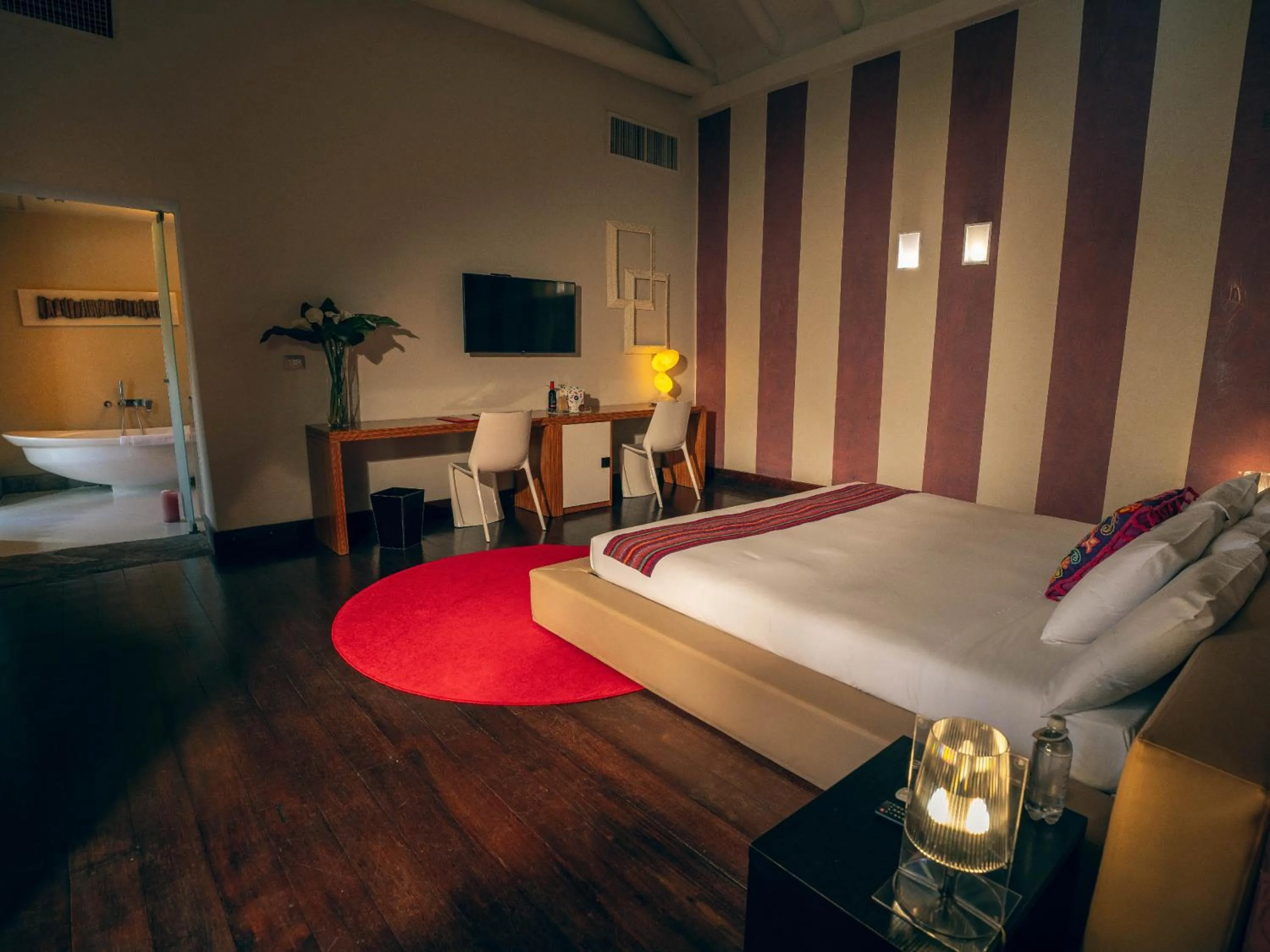 Bed in Casa Cartagena Boutique Hotel & Spa