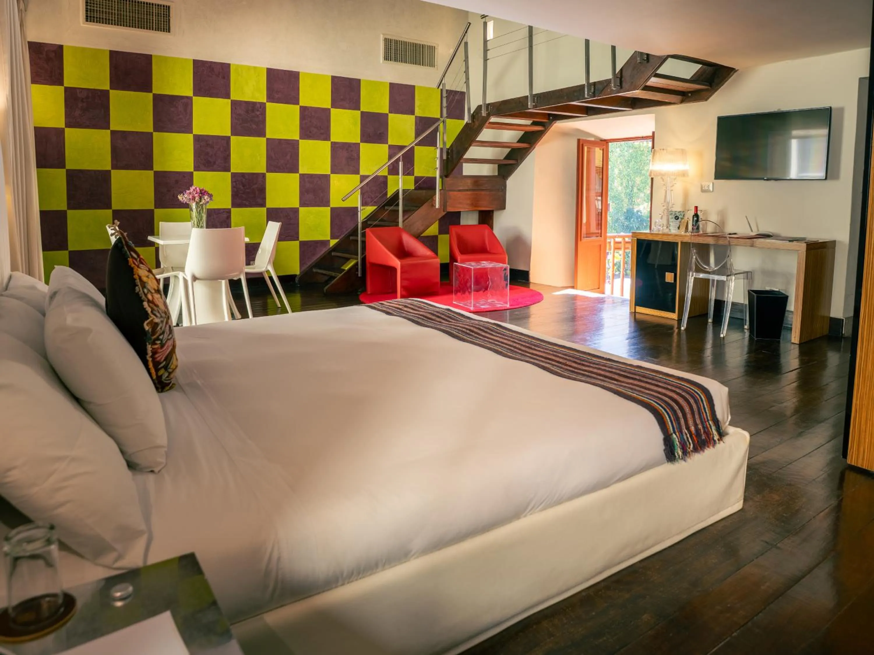 Bed in Casa Cartagena Boutique Hotel & Spa