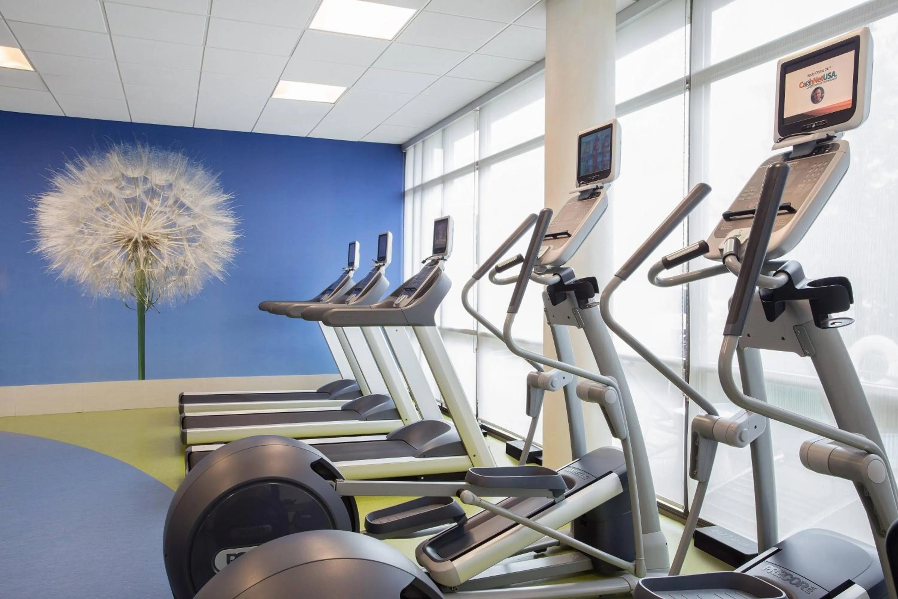 Fitness centre/facilities in SpringHill Suites Ewing Township Princeton South