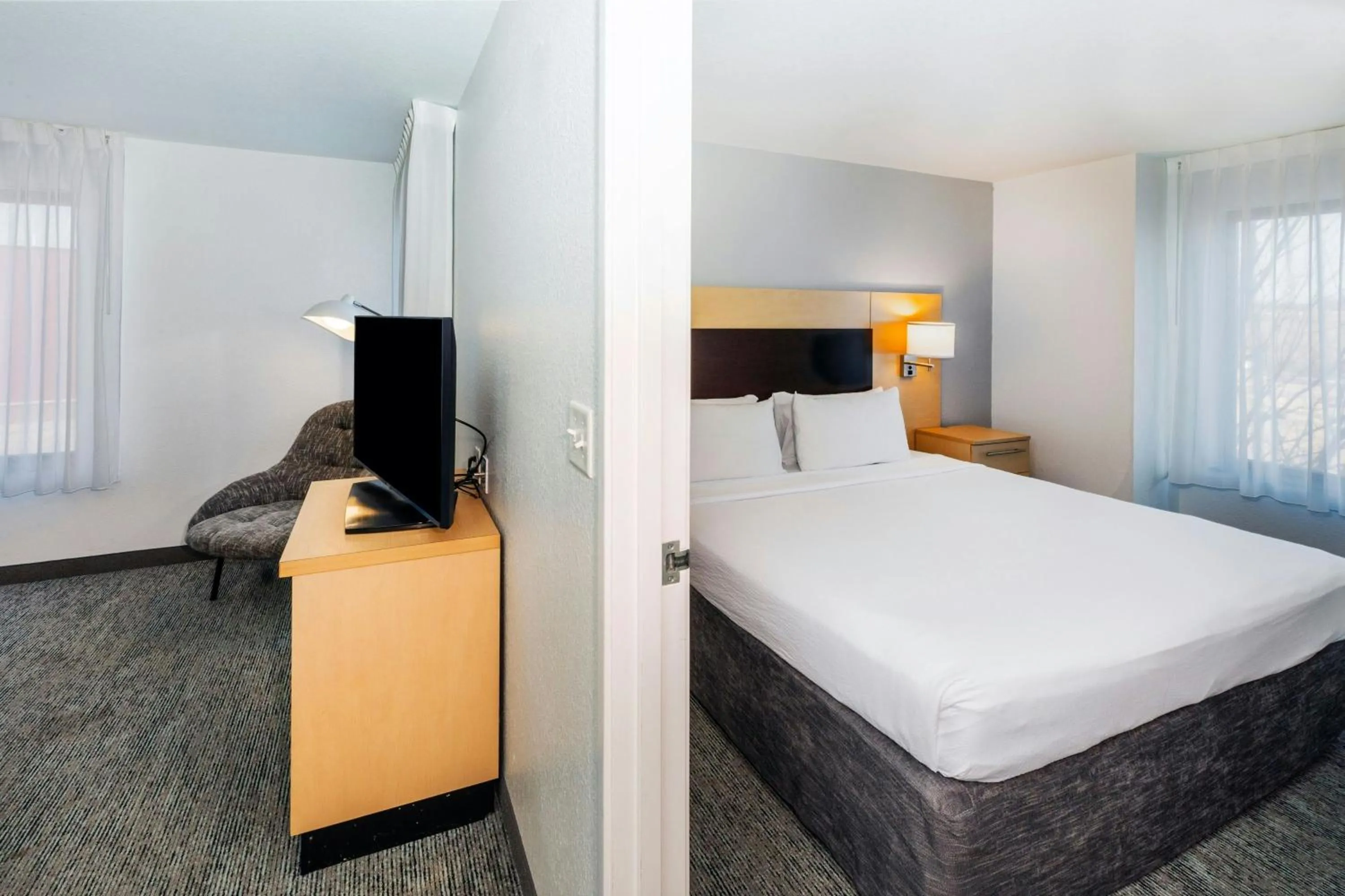 Bedroom, Bed in TownePlace Suites by Marriott Tulsa Broken Arrow