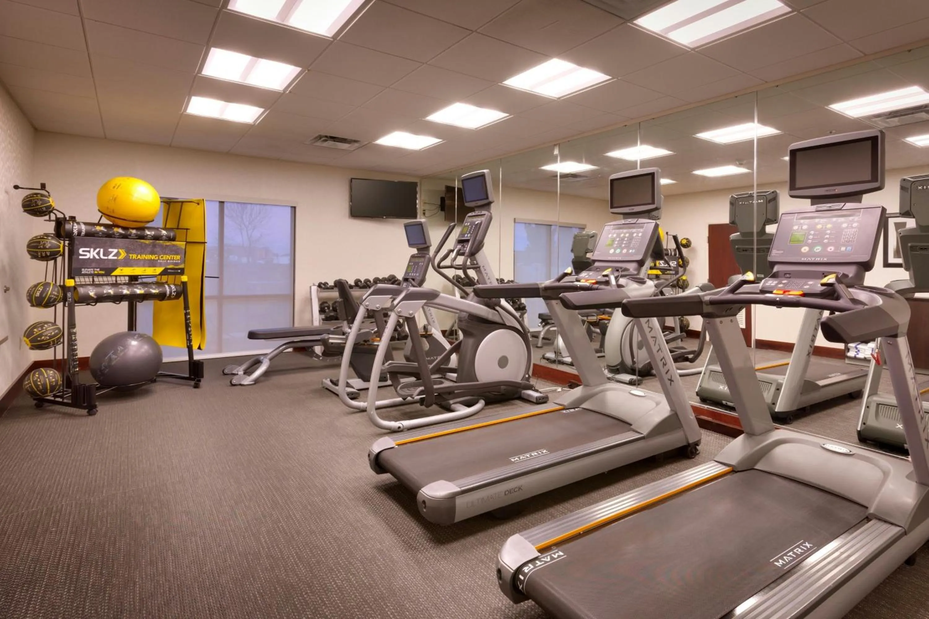 Fitness centre/facilities in SpringHill Suites Thatcher