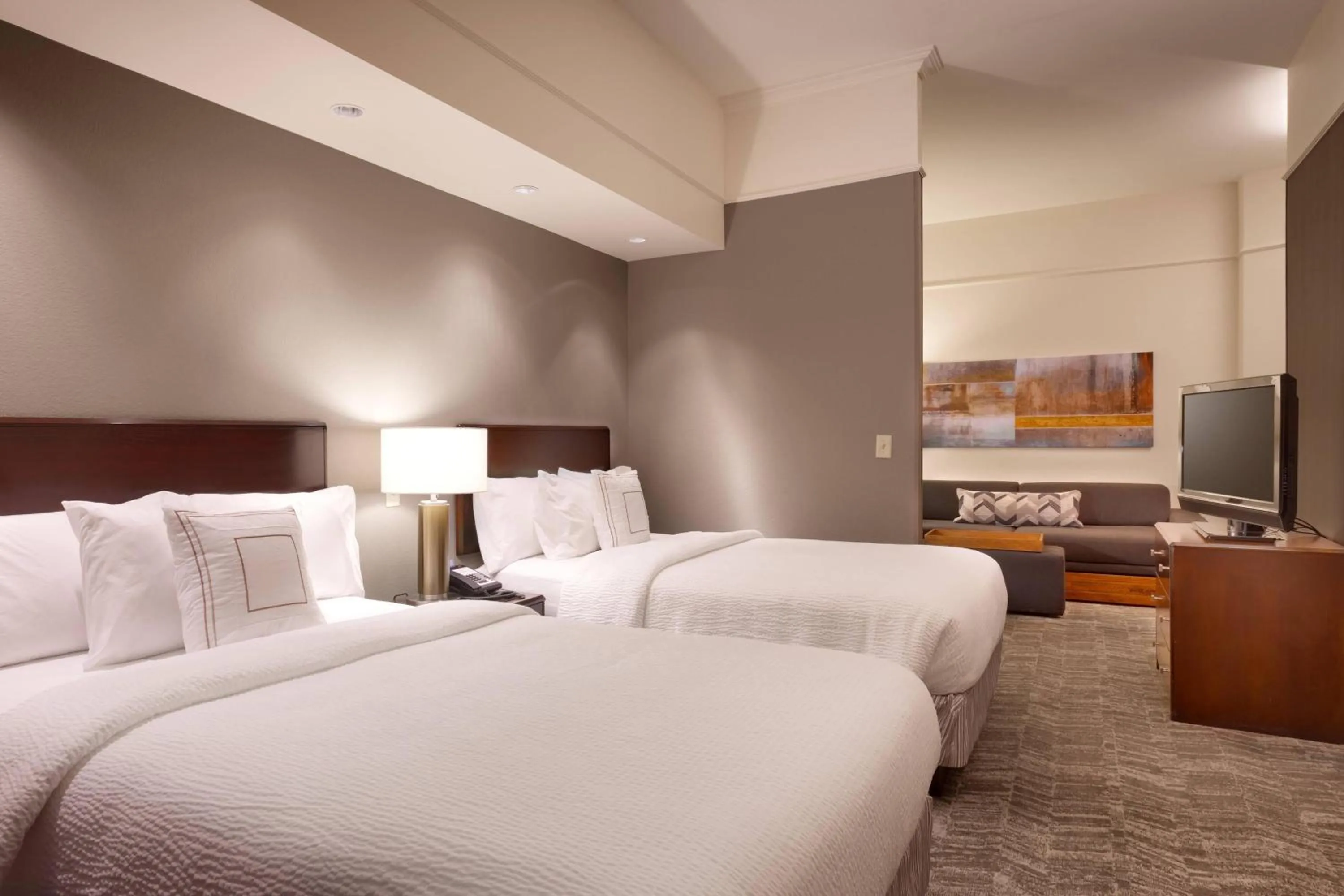 Photo of the whole room, Bed in SpringHill Suites Thatcher