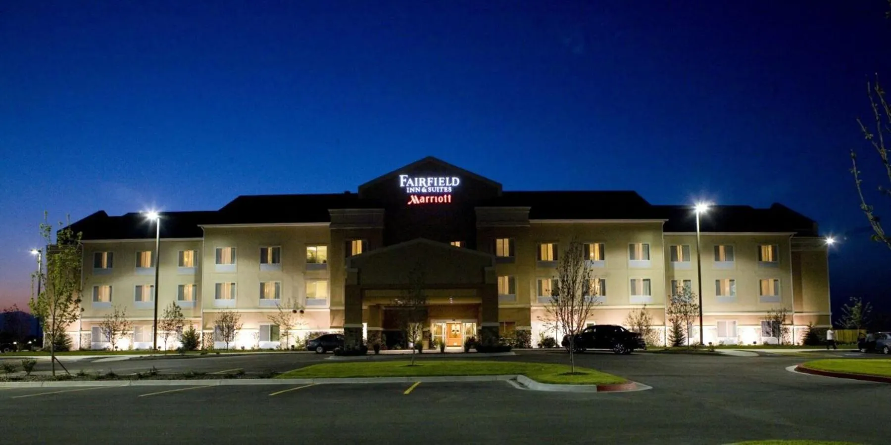 Property building in Fairfield Inn & Suites Burley