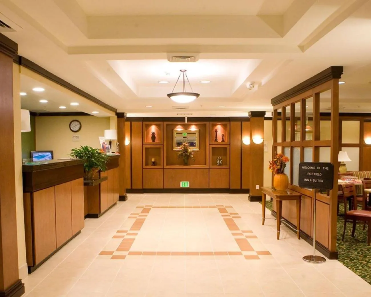 Lobby or reception in Fairfield Inn & Suites Burley
