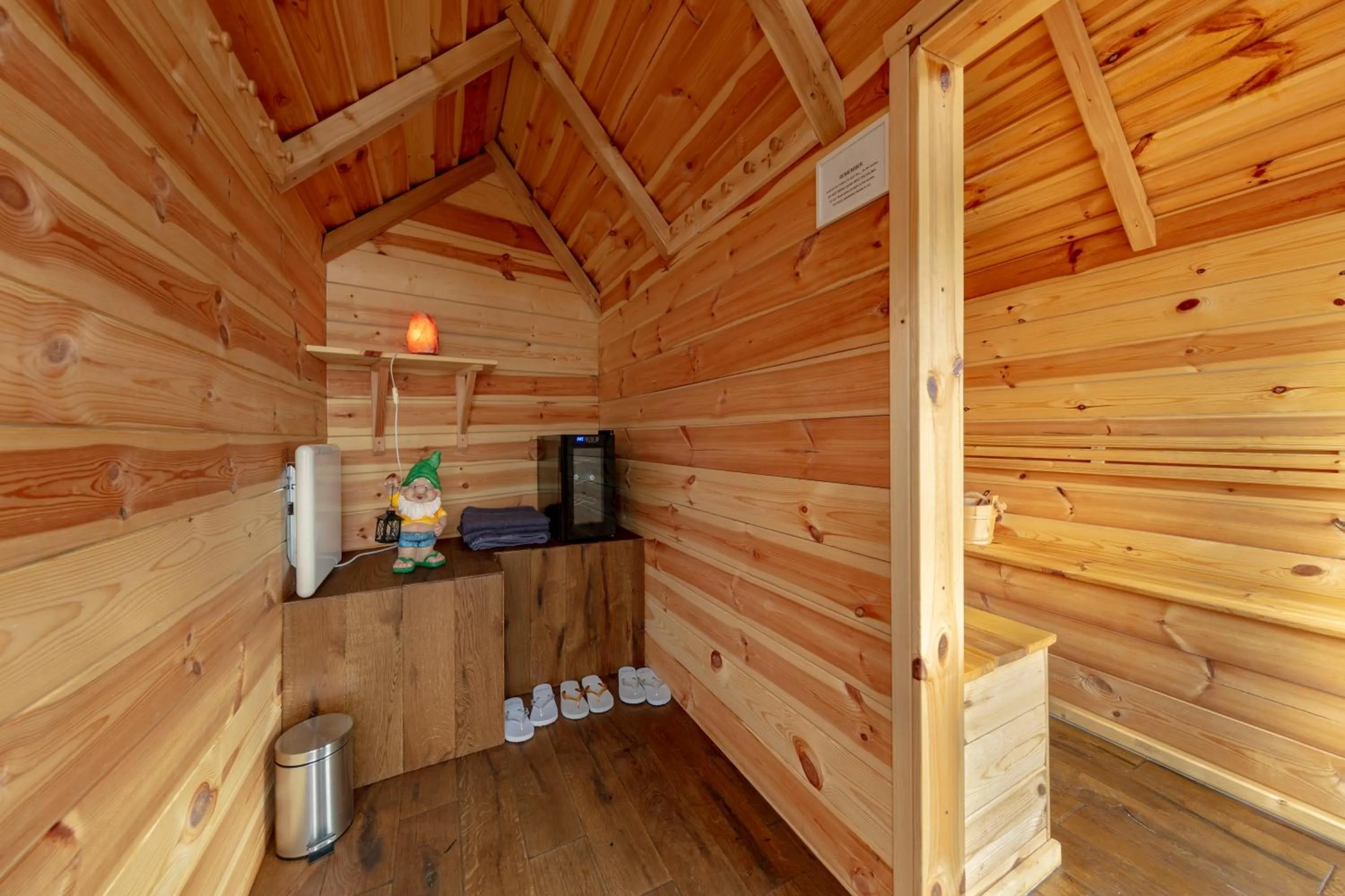 Sauna in ICELAND SJF Villa, Hot tub & Outdoor Sauna Amazing Mountains and City View Over Reykjavík