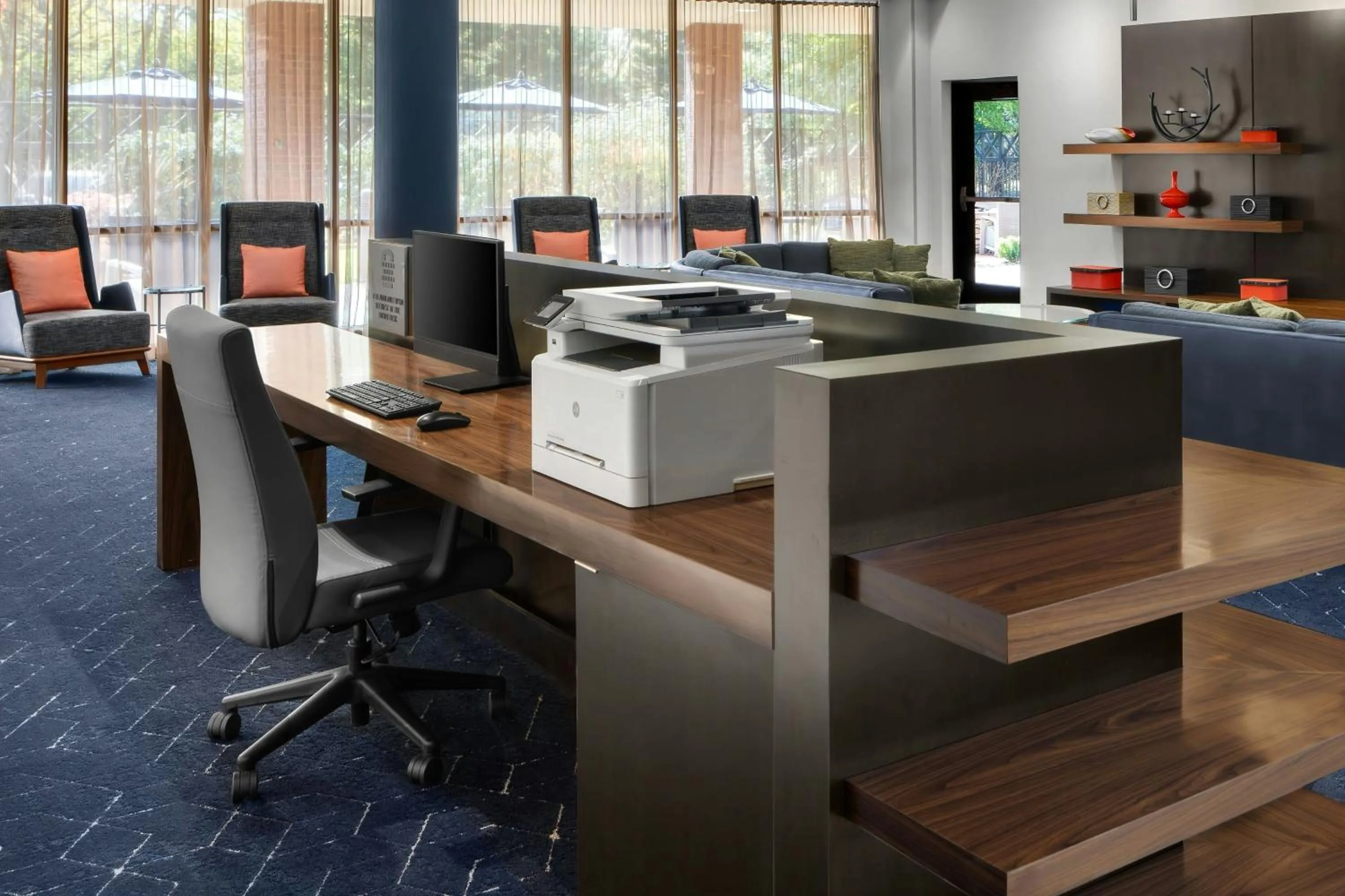 Lobby or reception in Courtyard by Marriott Knoxville Airport Alcoa