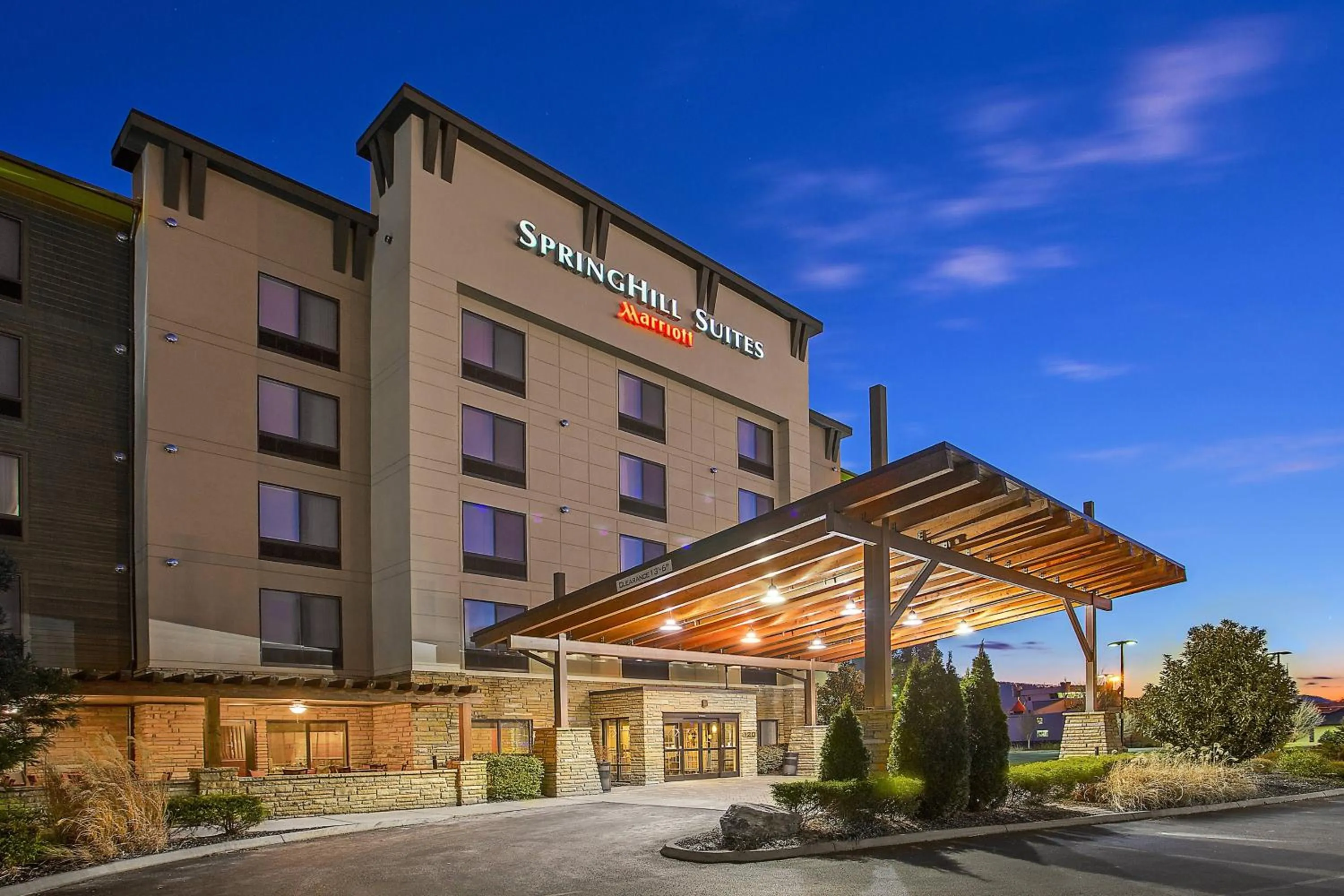 Property building in SpringHill Suites Pigeon Forge