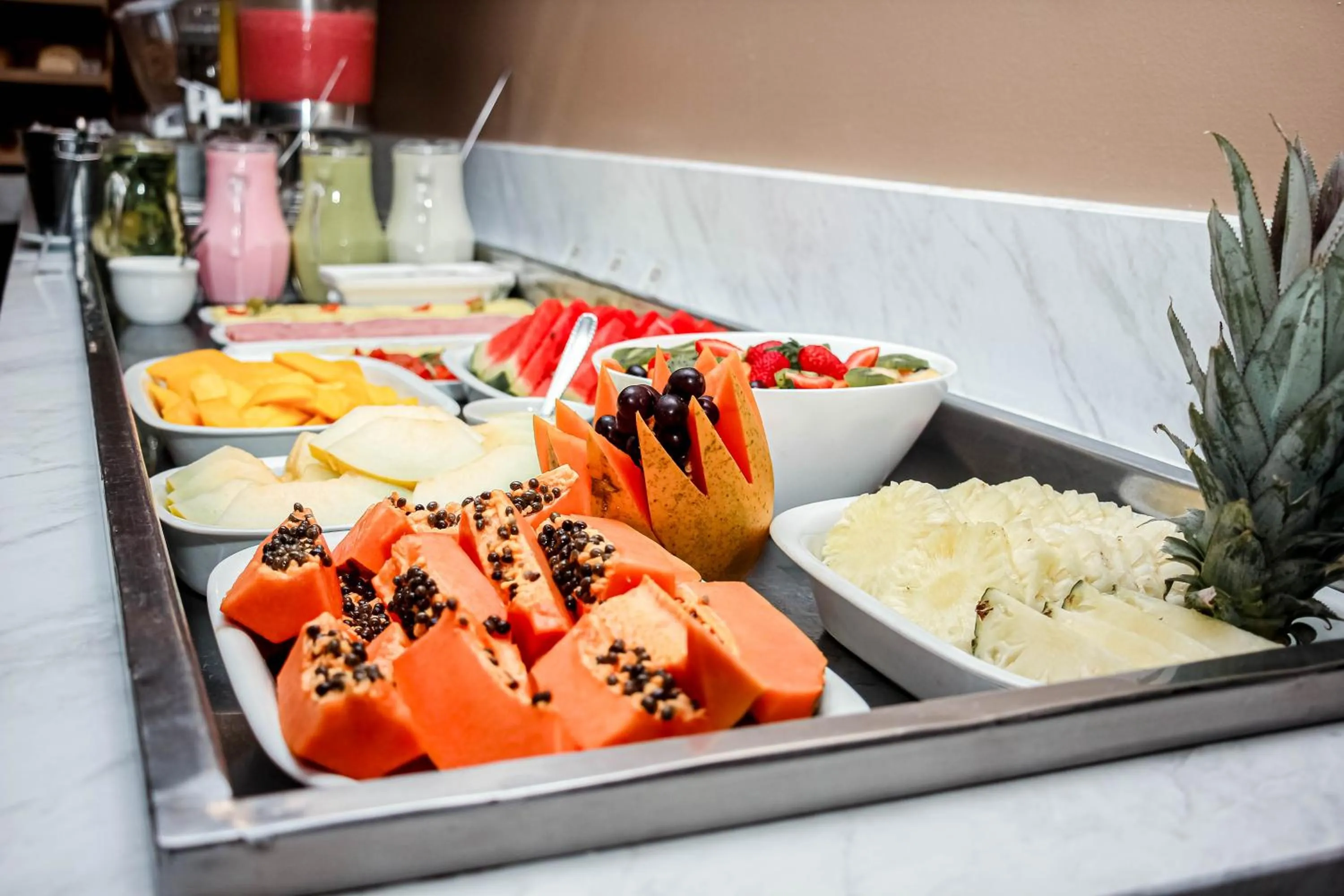 Breakfast in Stop Way Hotel São Luís
