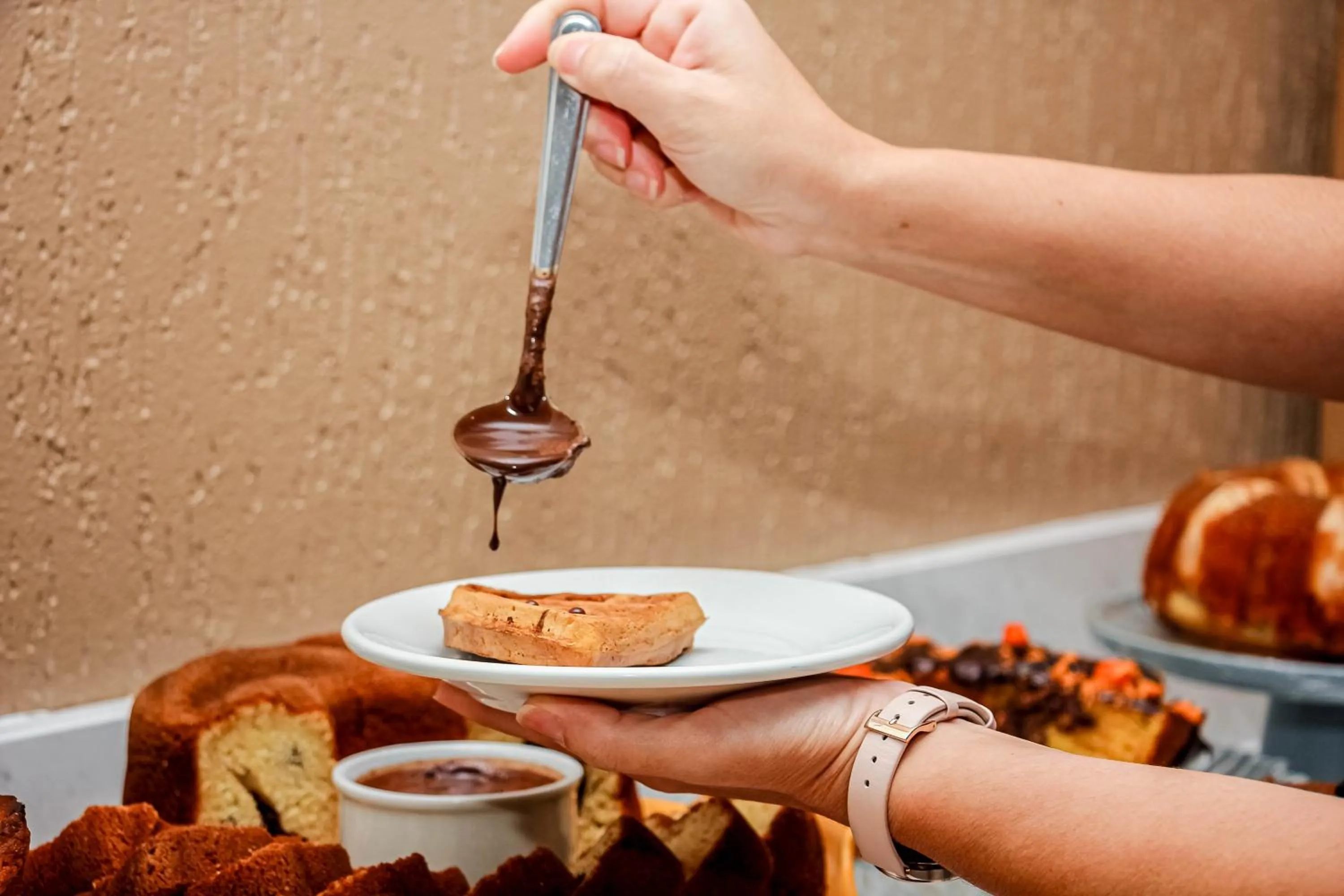 Breakfast in Stop Way Hotel São Luís