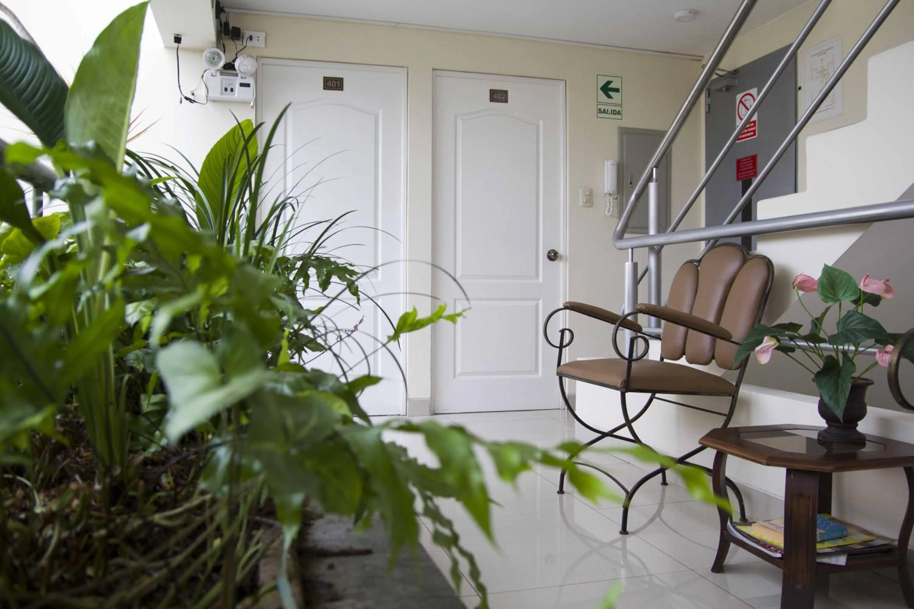 Area and facilities in Casa Fanning Hotel