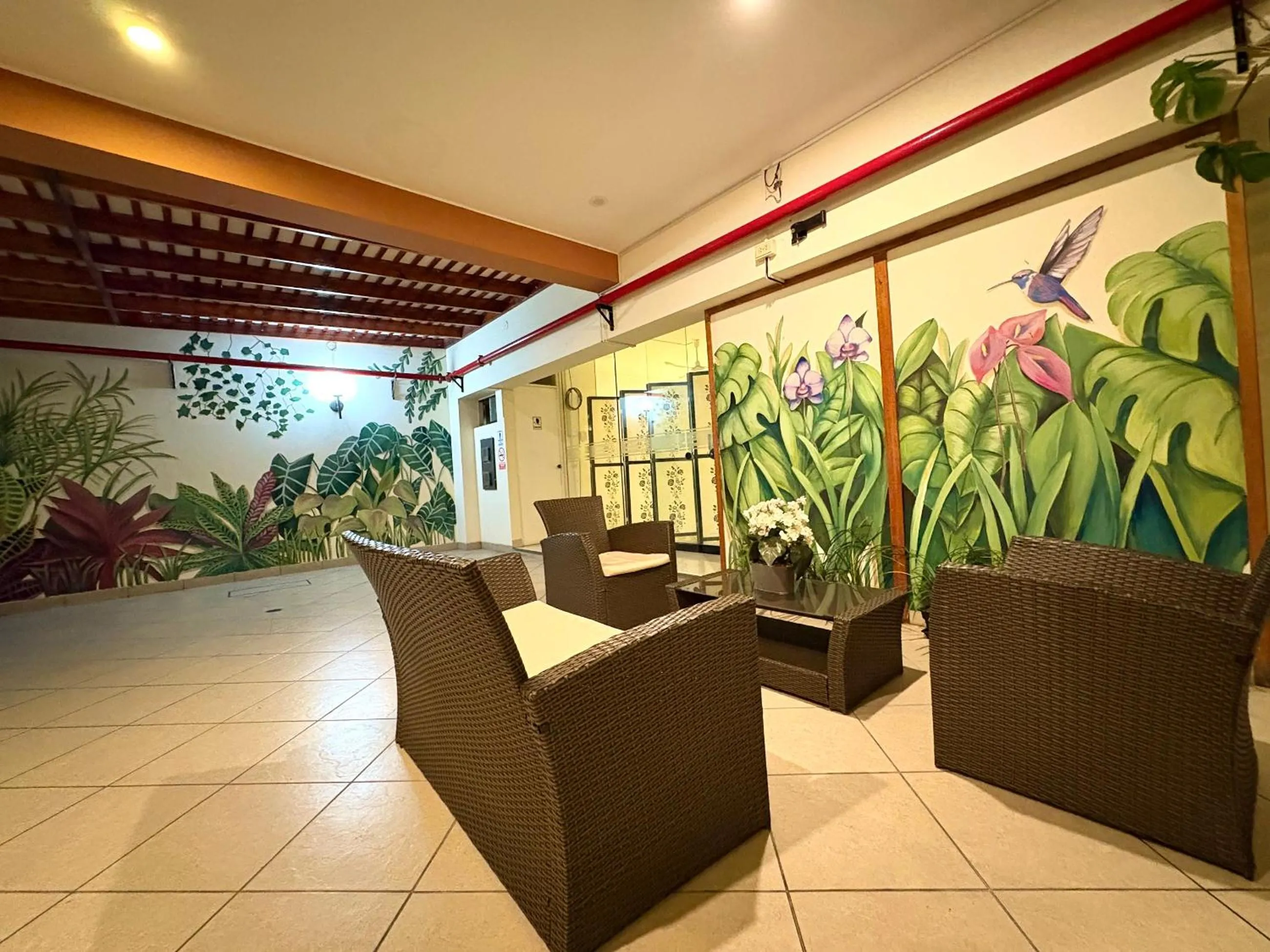 Patio in Casa Fanning Hotel