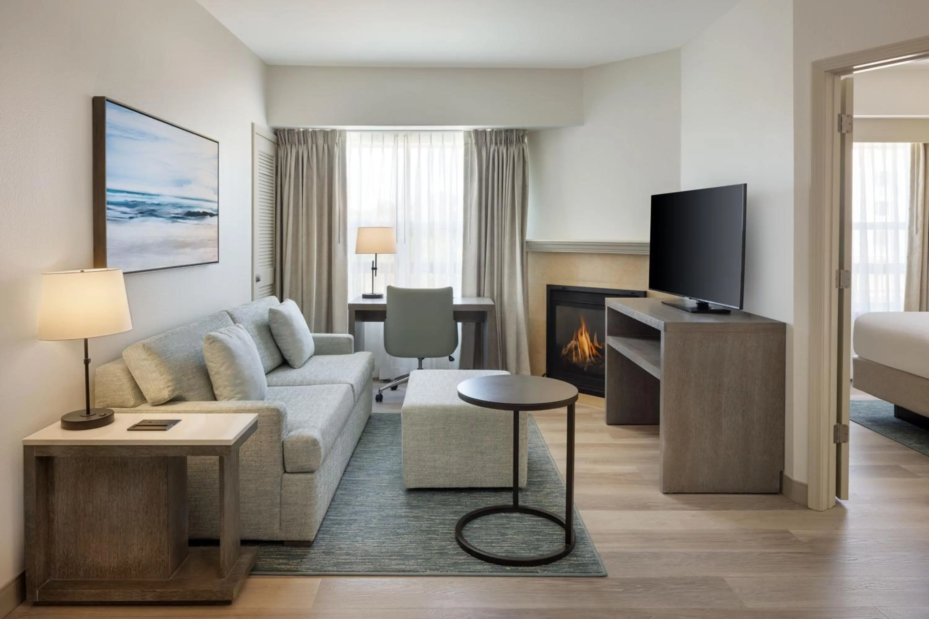 Living room in Residence Inn Sandestin at Grand Boulevard