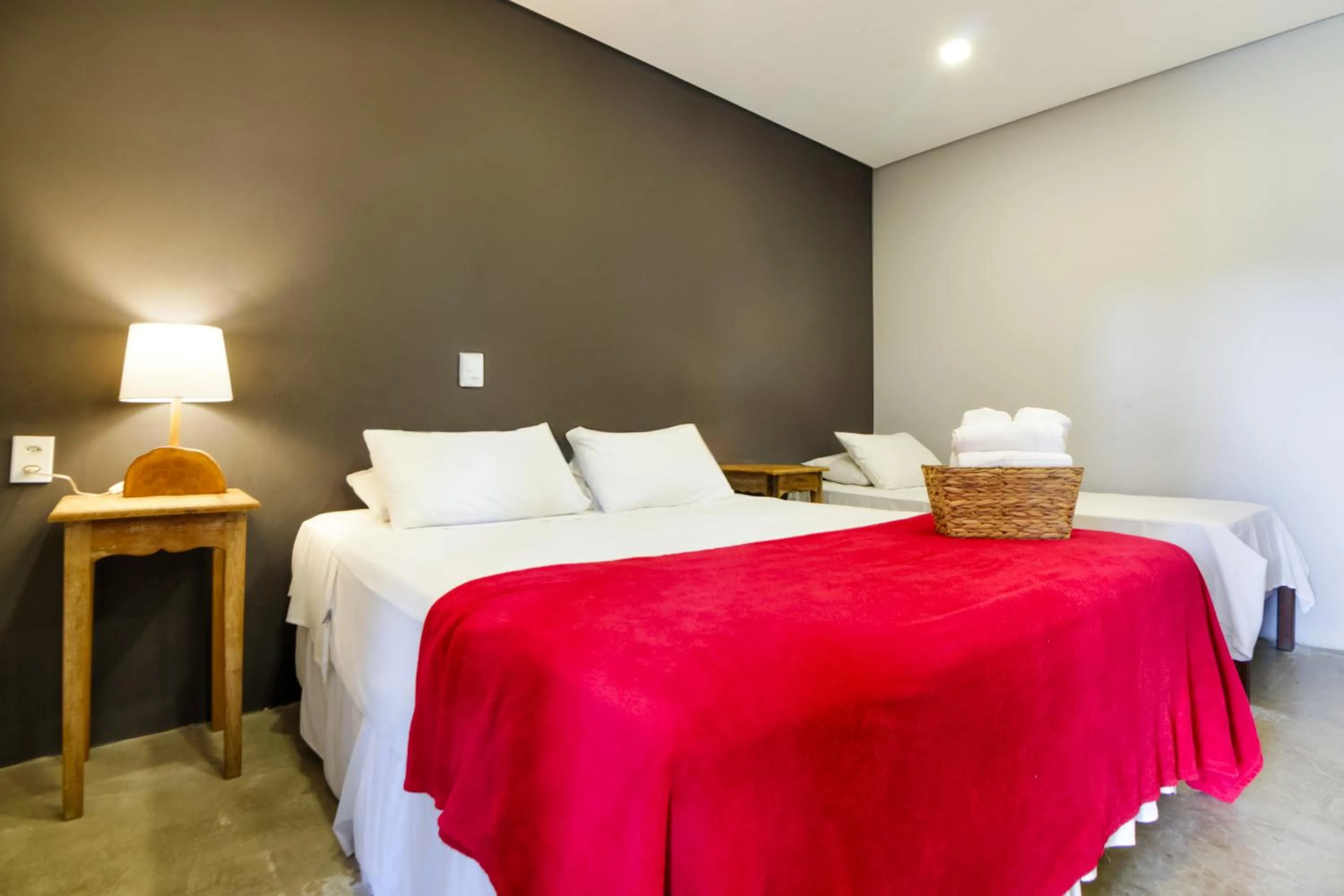 Bed in VELINN Caravela Pousada Ilhabela