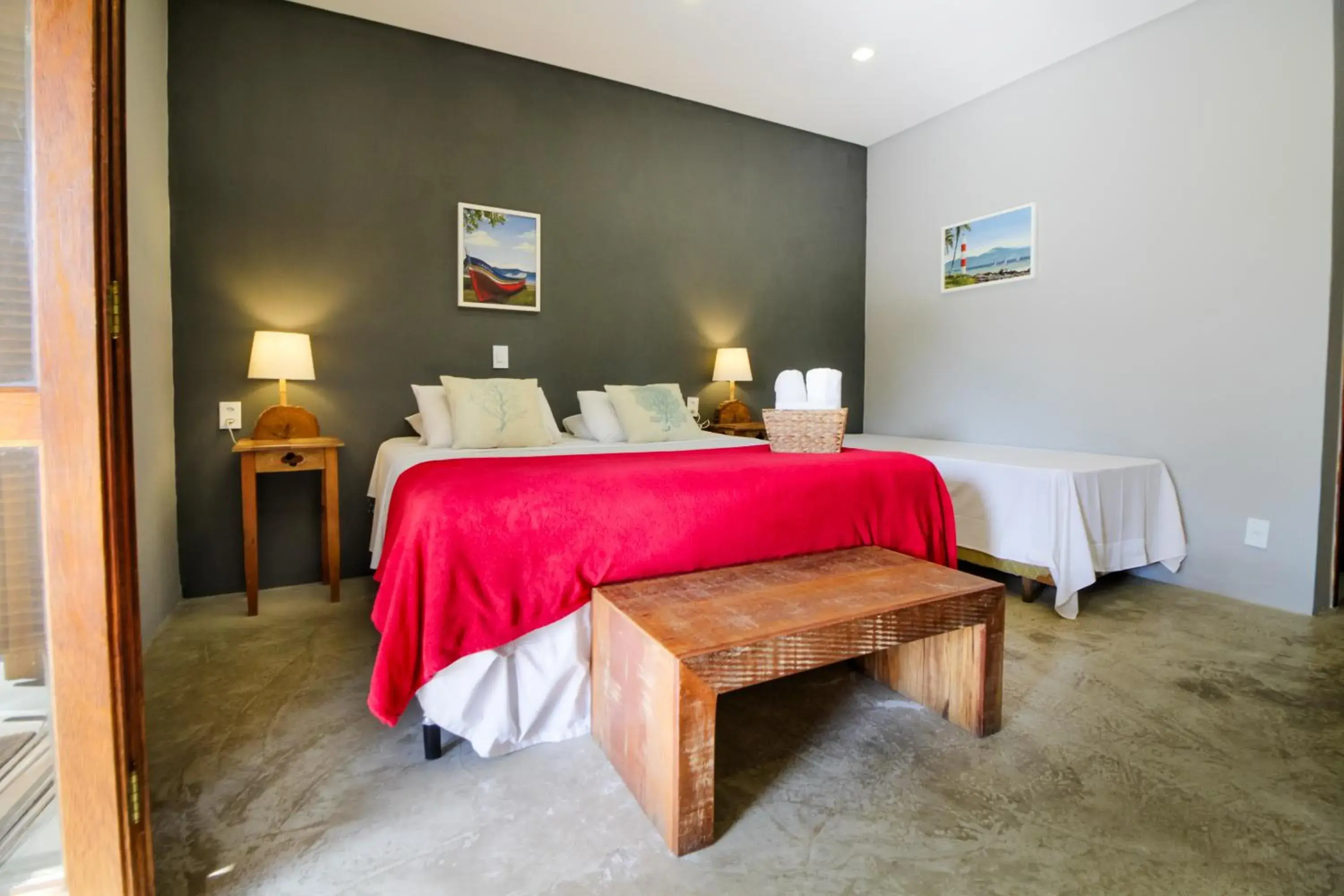 Bed in VELINN Caravela Pousada Ilhabela Bed in VELINN Caravela Pousada Ilhabela