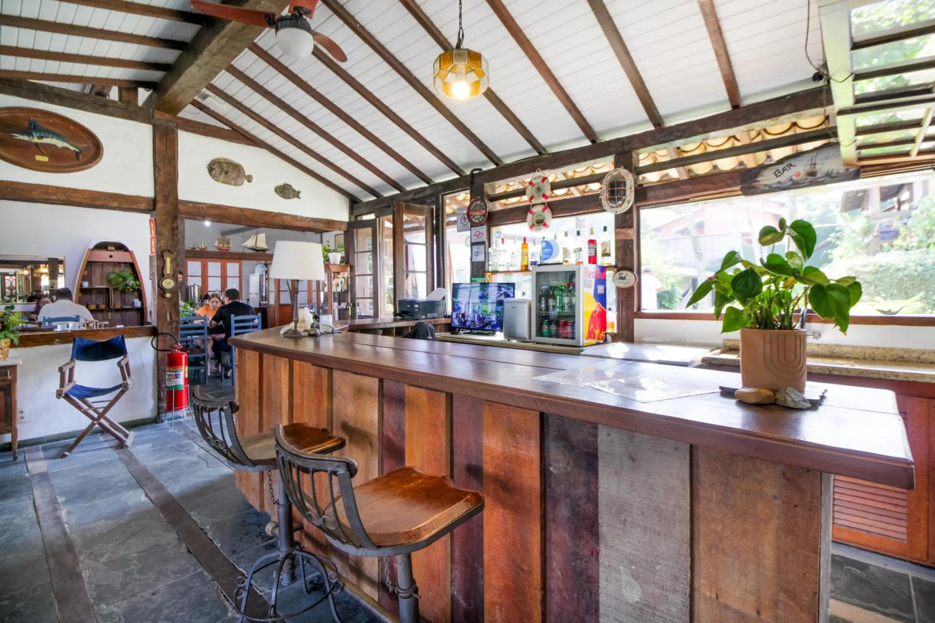Lobby or reception in VELINN Caravela Pousada Ilhabela