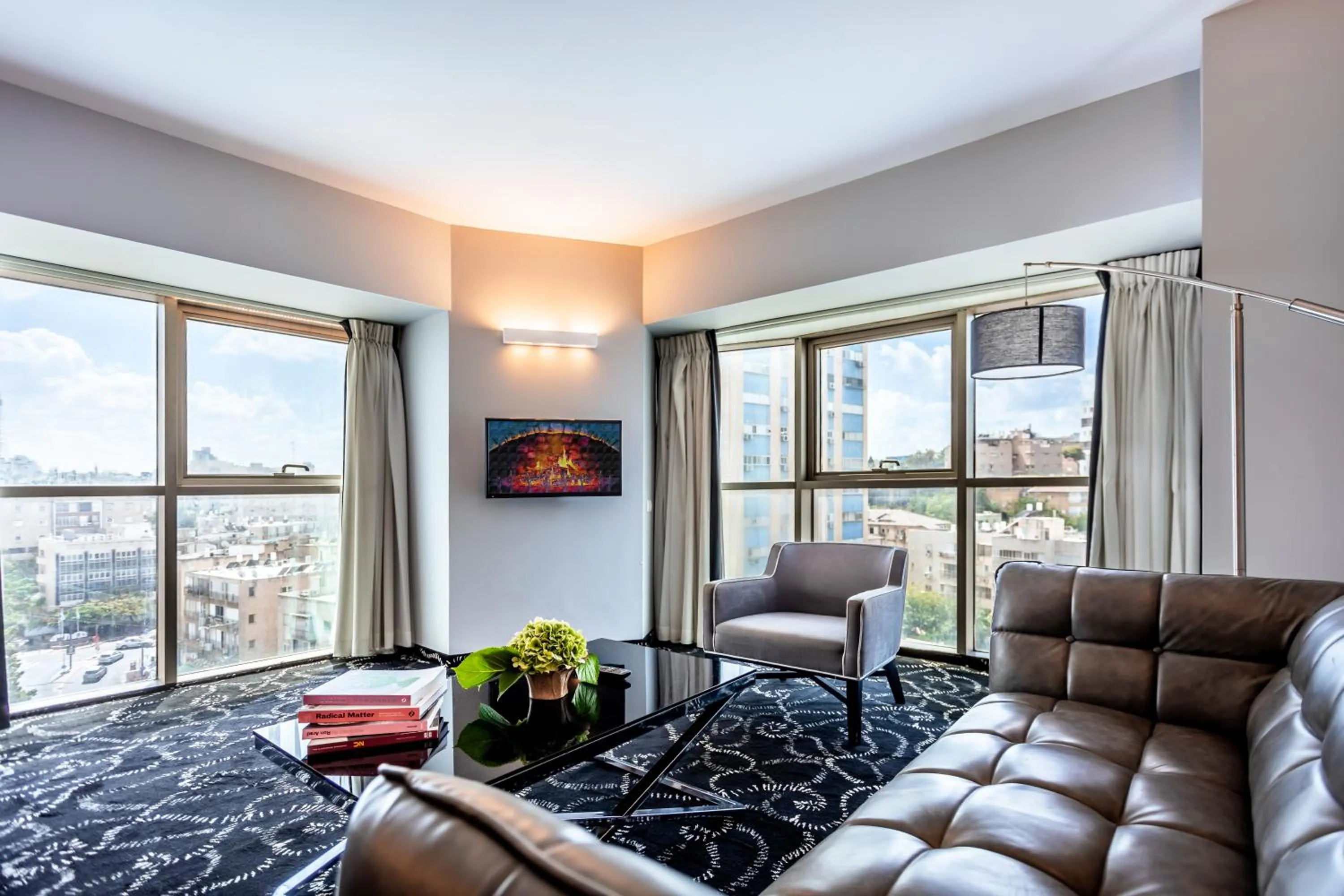 Living room in Roxon Urban Ramat Gan