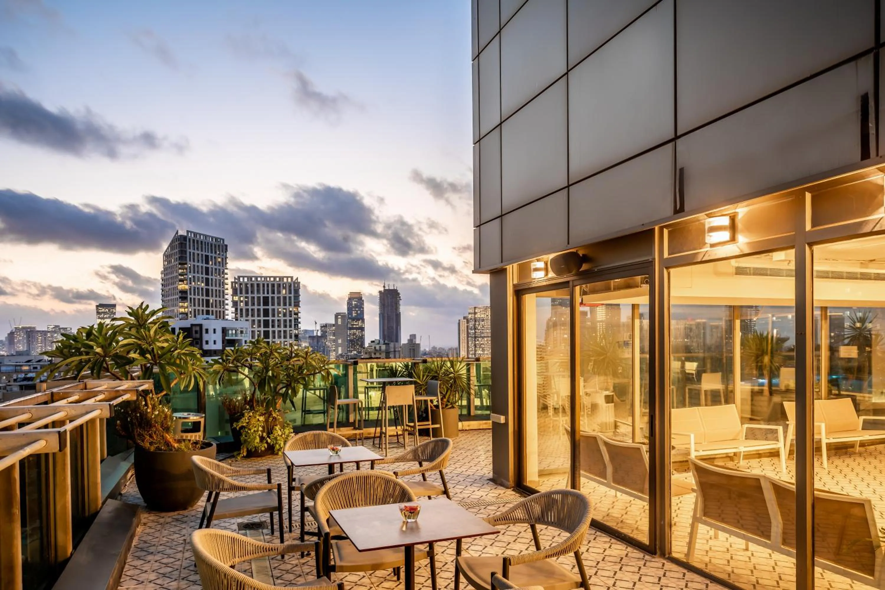 Balcony/Terrace in Roxon Urban Ramat Gan
