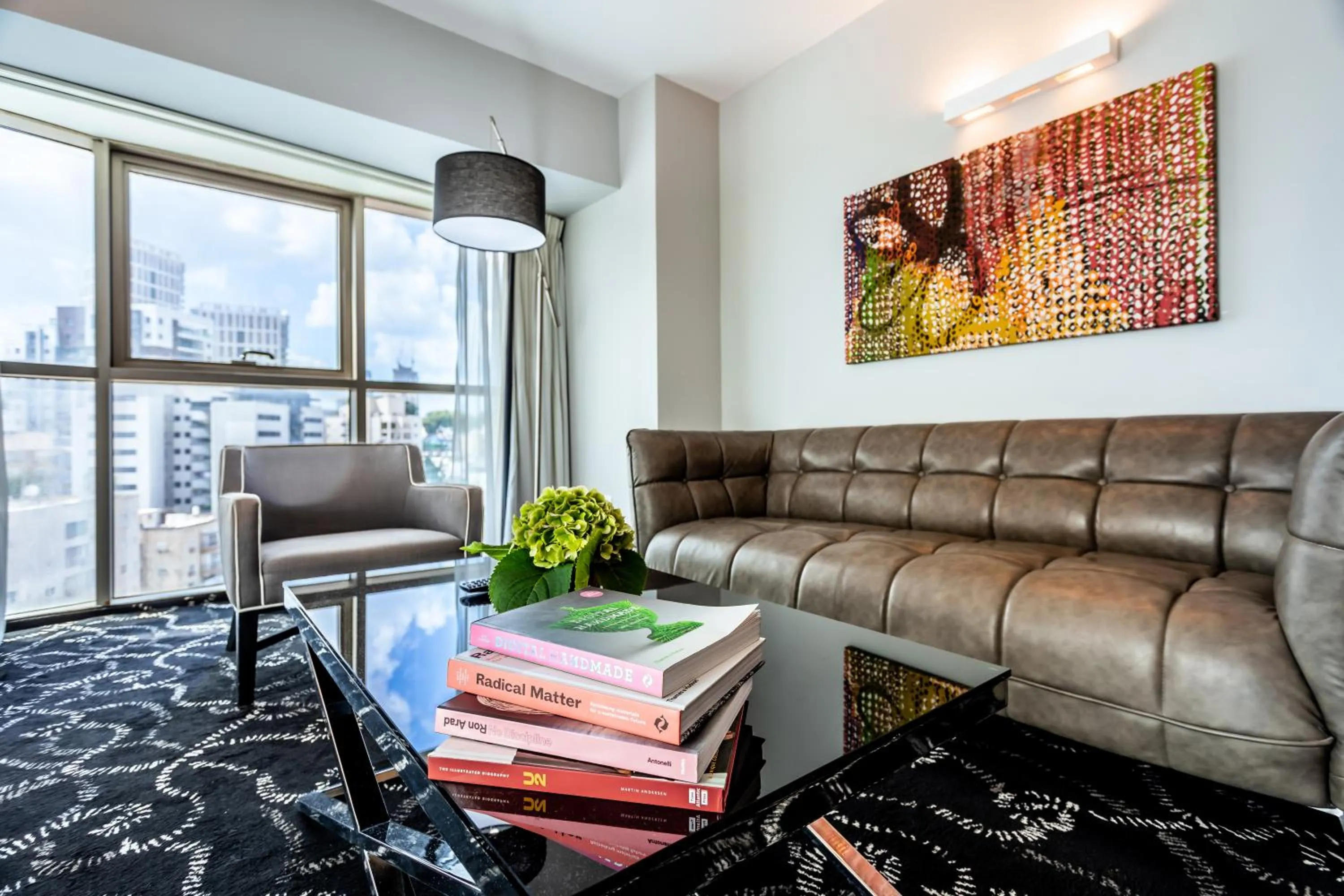 Living room in Roxon Urban Ramat Gan