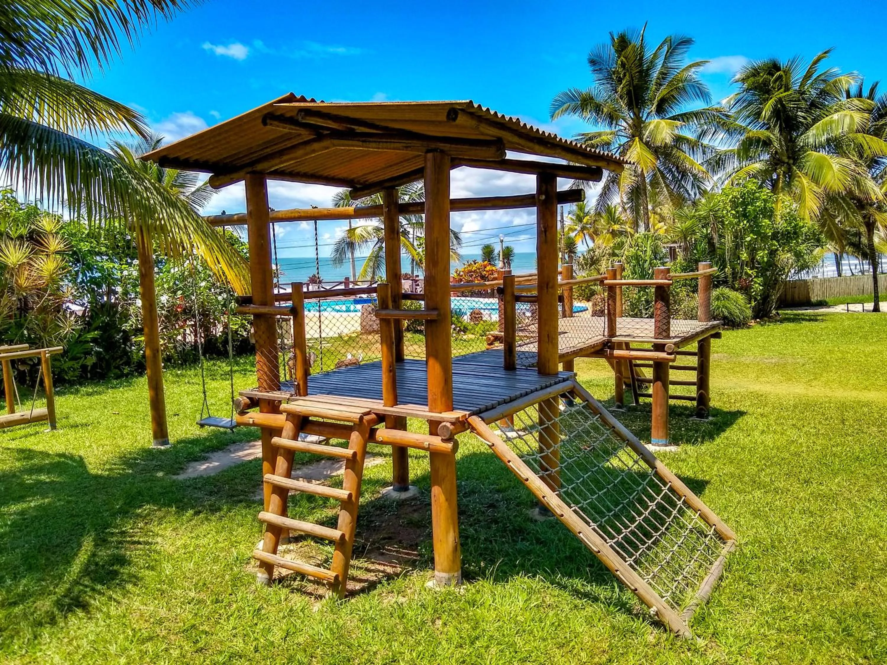 Children play ground in Pousada do Mar