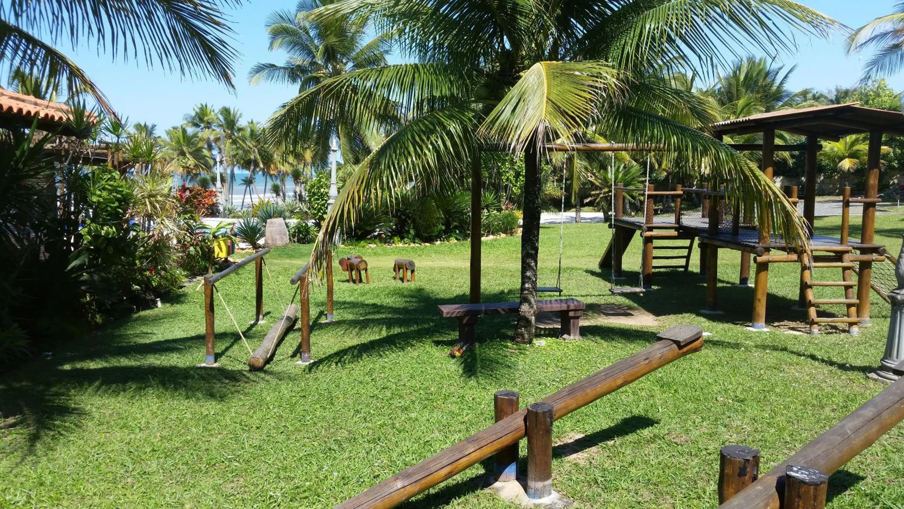 Children play ground in Pousada do Mar