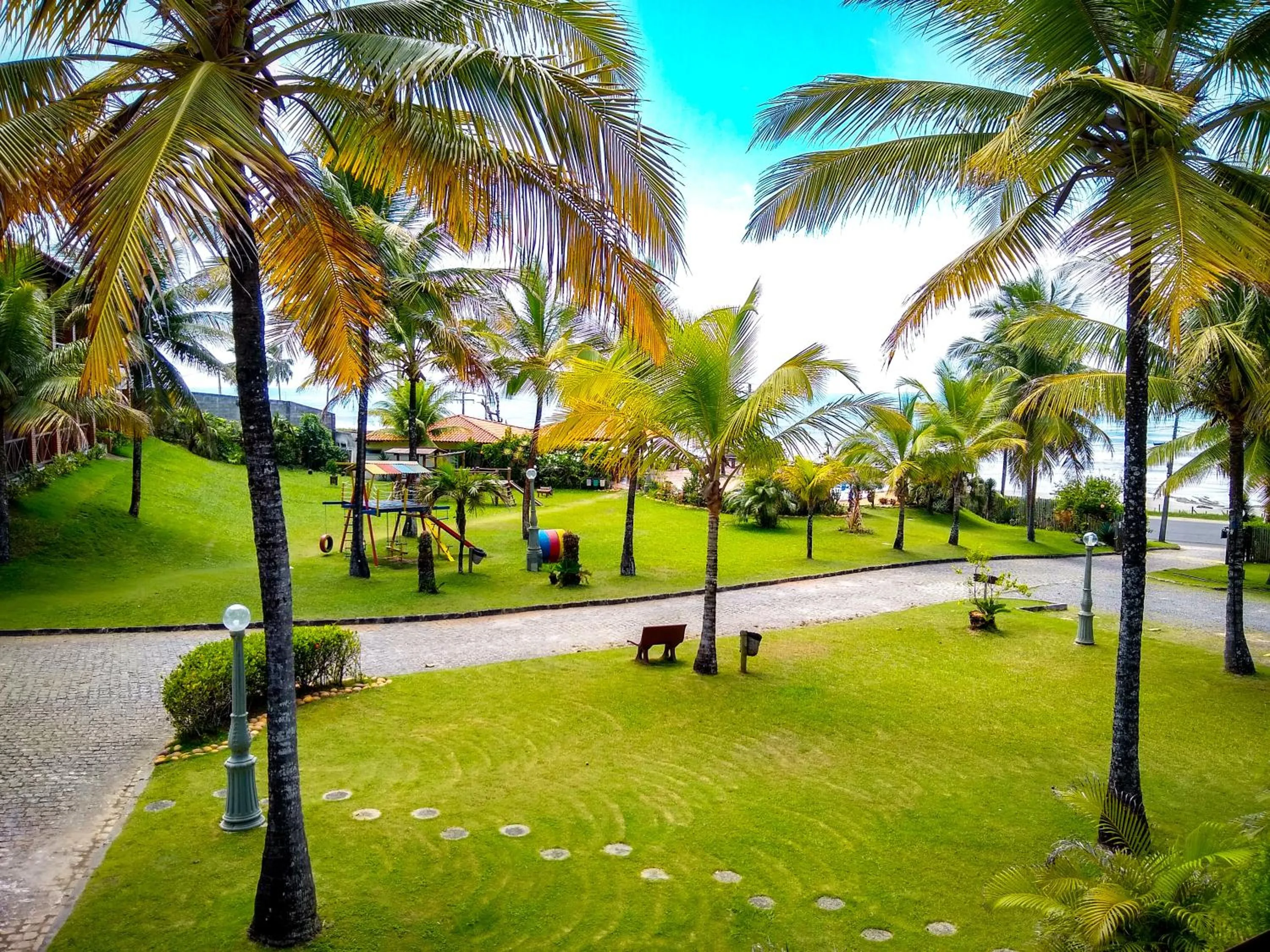 Children play ground in Pousada do Mar