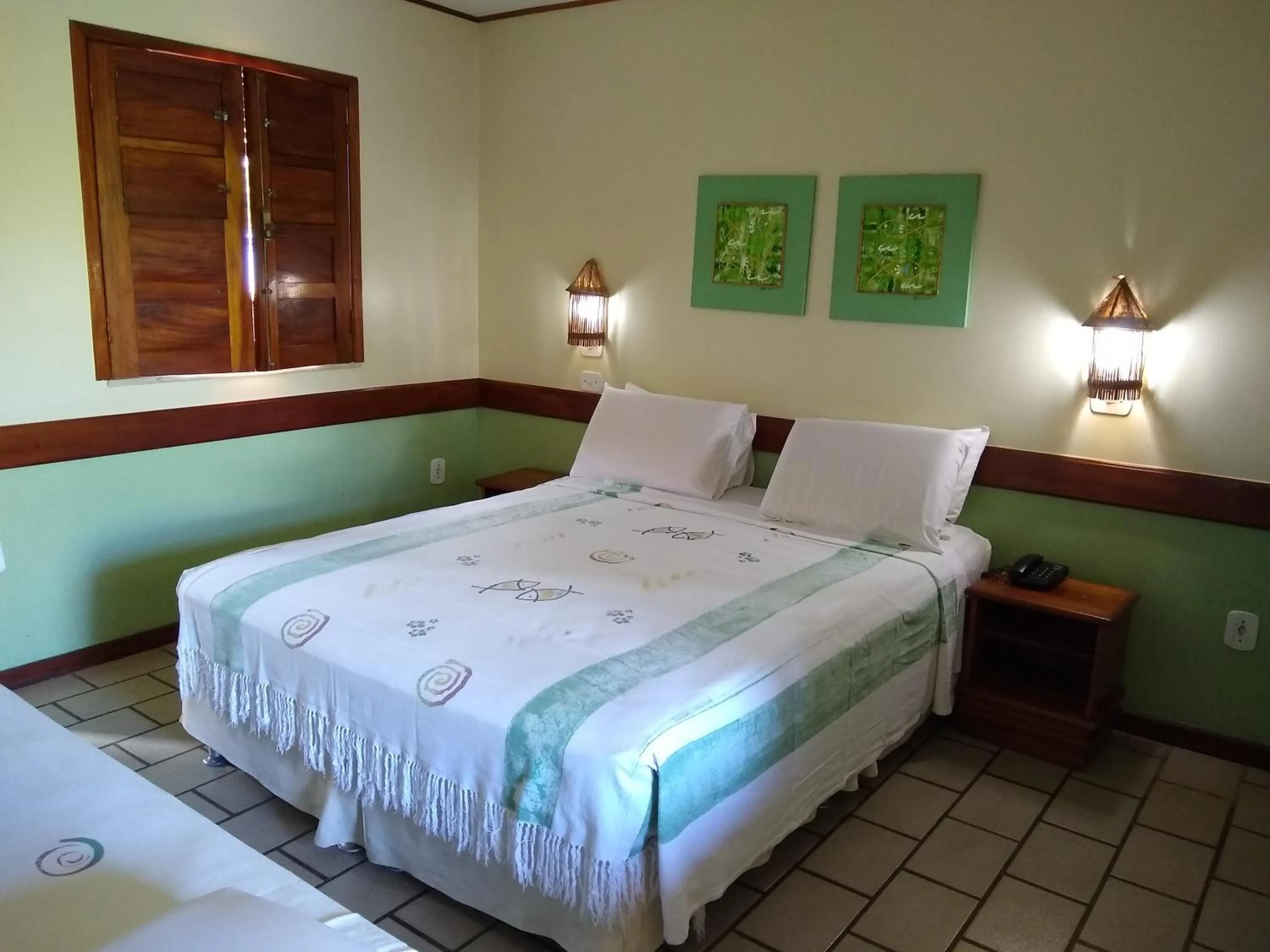 Bedroom, Bed in Pousada do Mar