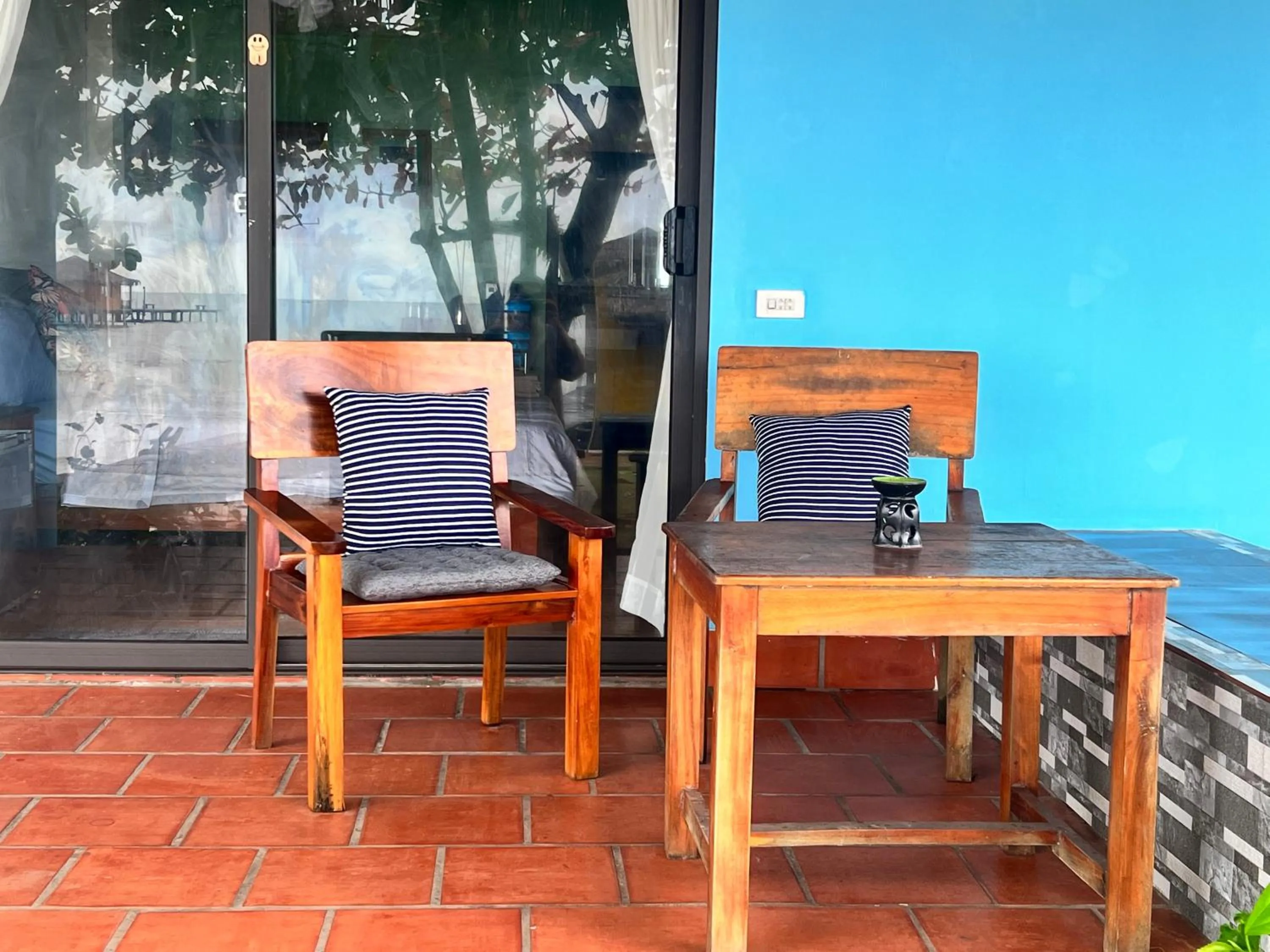 Patio in Freedom Beach Resort