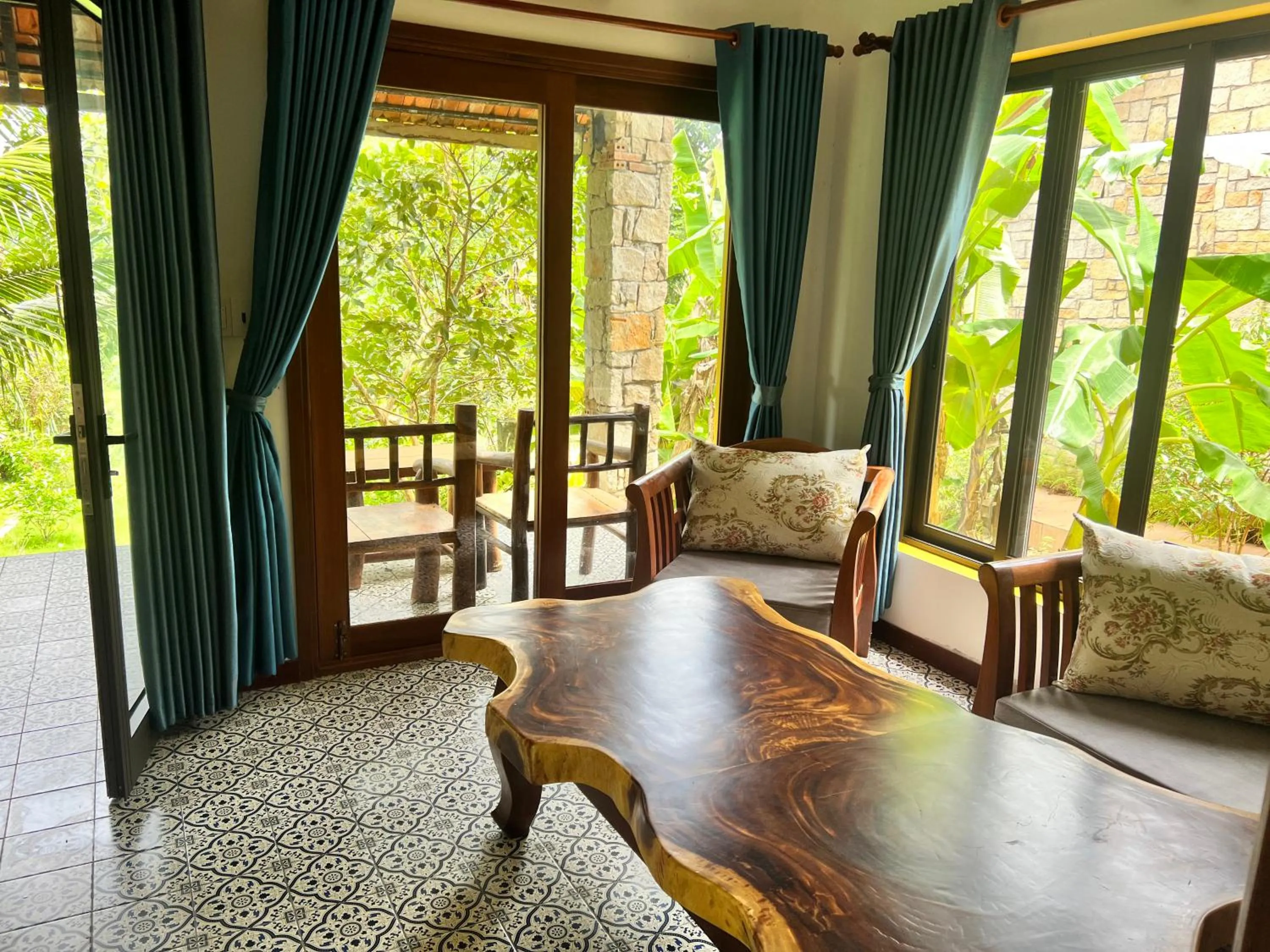 Patio in Freedom Beach Resort