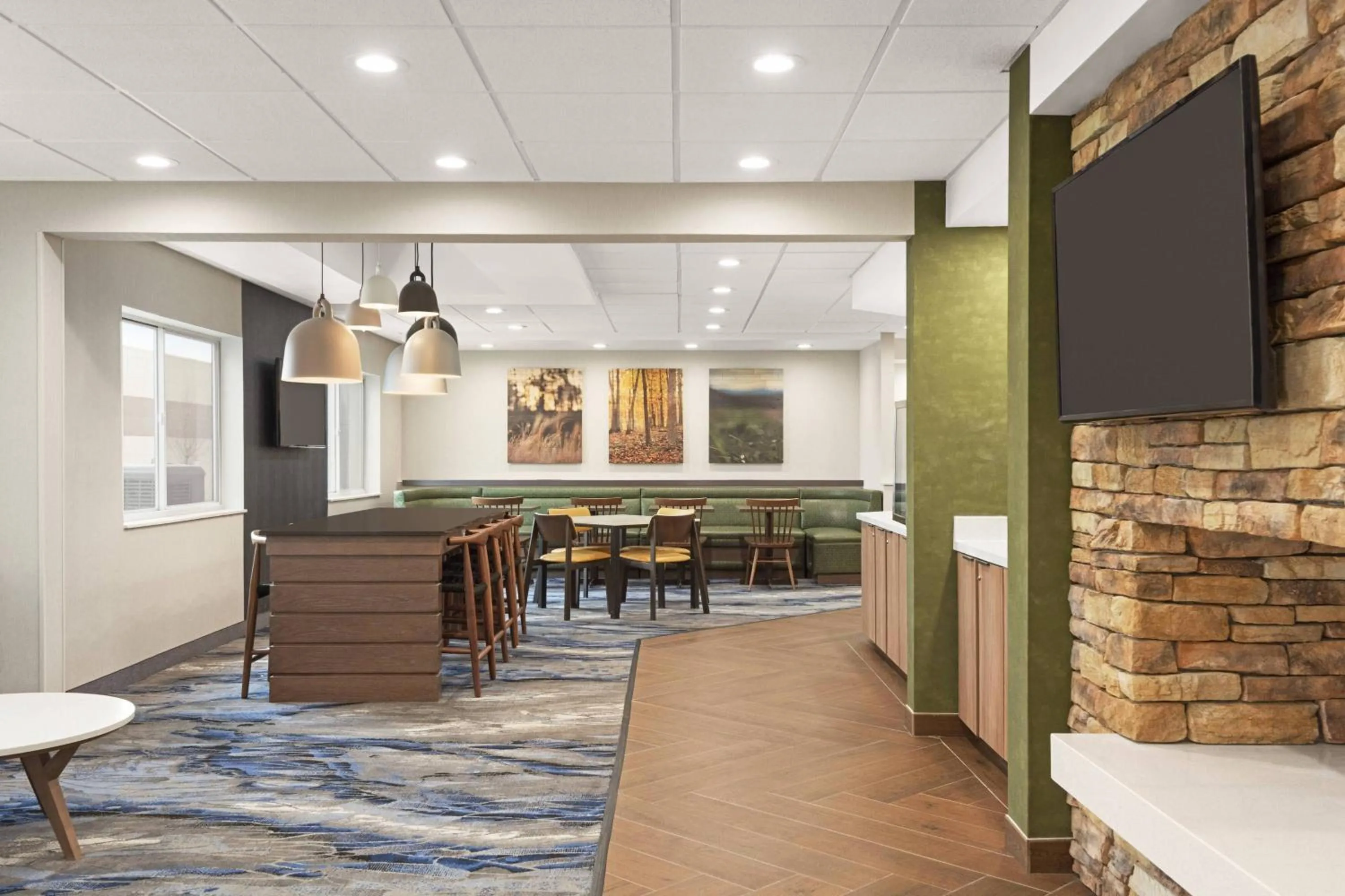 Lobby or reception in Fairfield Inn by Marriott Warren Niles