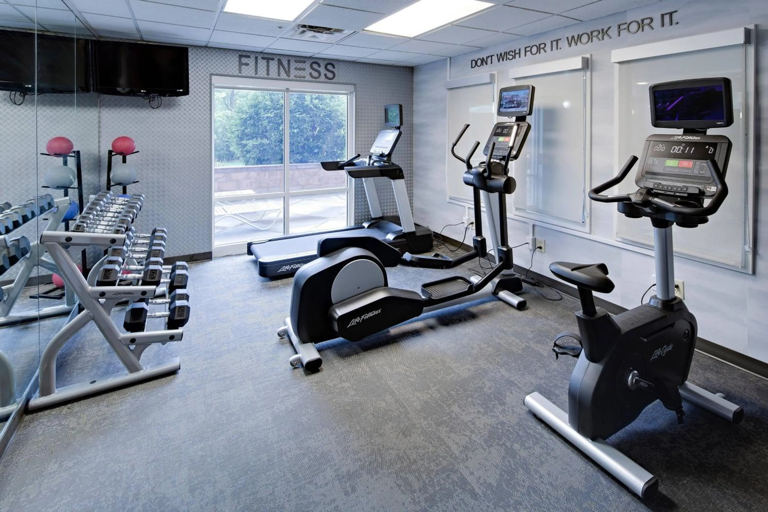 Fitness centre/facilities in Fairfield by Marriott Youngstown/Austintown